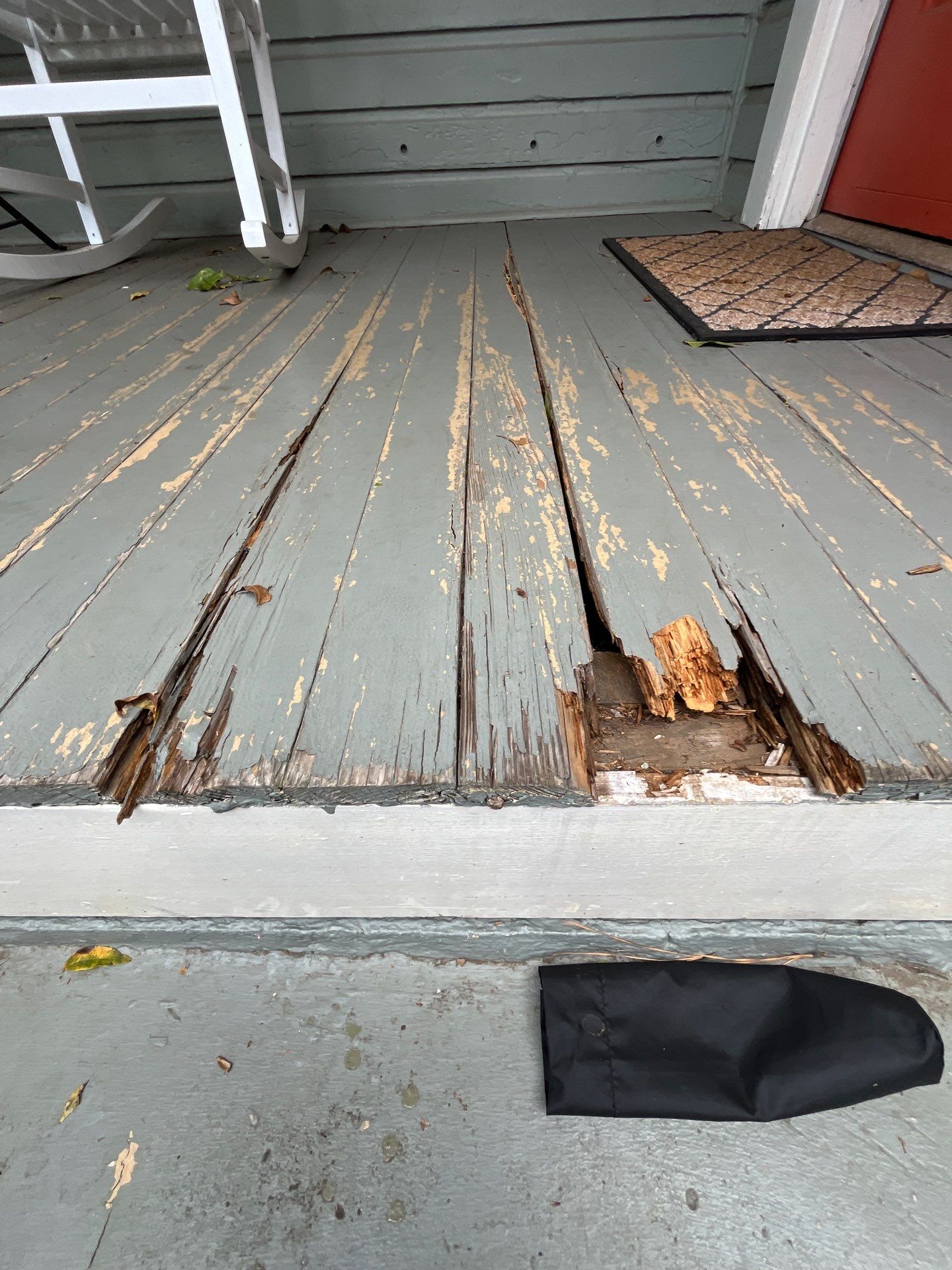 Deckorators Front Porch Resurface in Atlanta, GA by Nelson Exteriors 