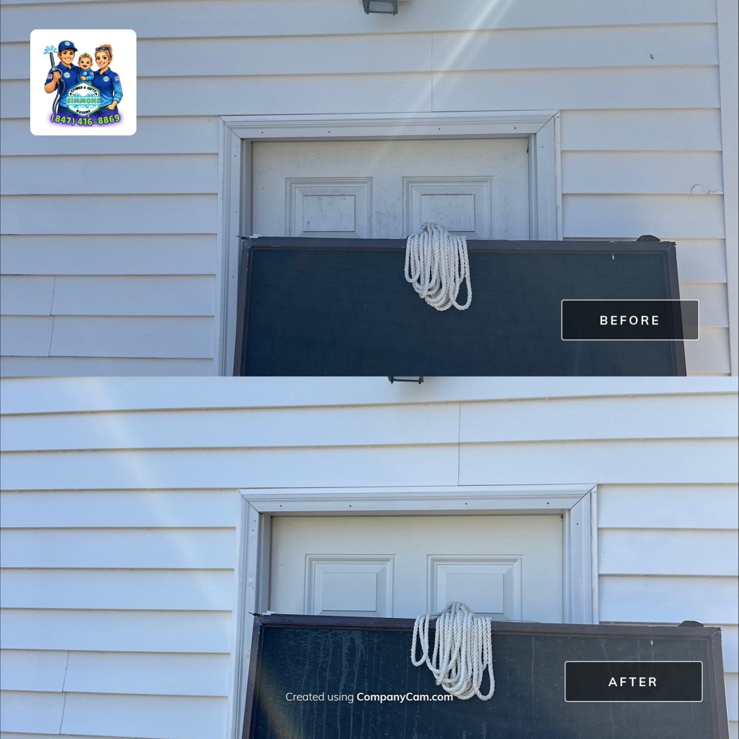 Project in Lindenhurst by Simmons Power & Soft Washing