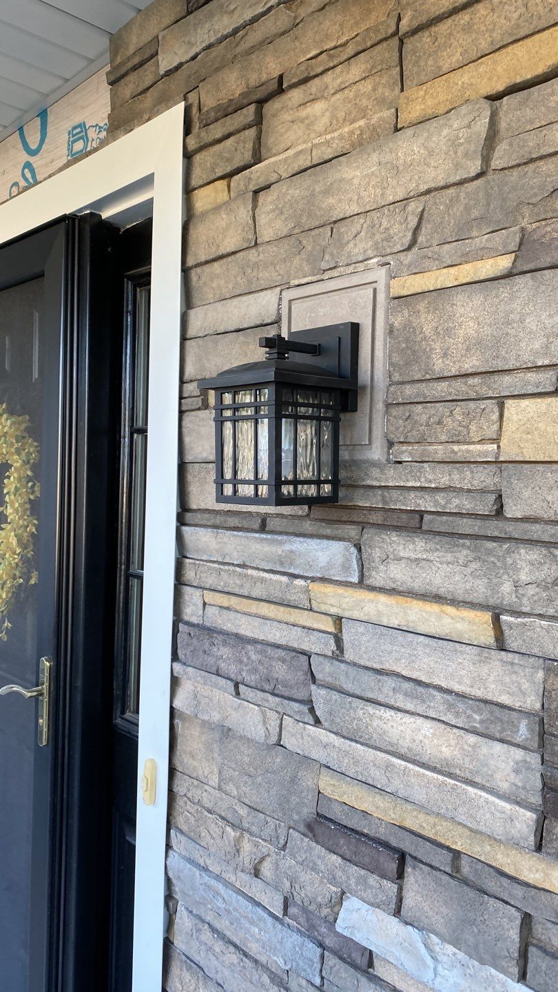 Siding Installation using Certainteed Monogram Charcoal gray and Owens Corning Versetta Stone Sterling by A Plus Exterior