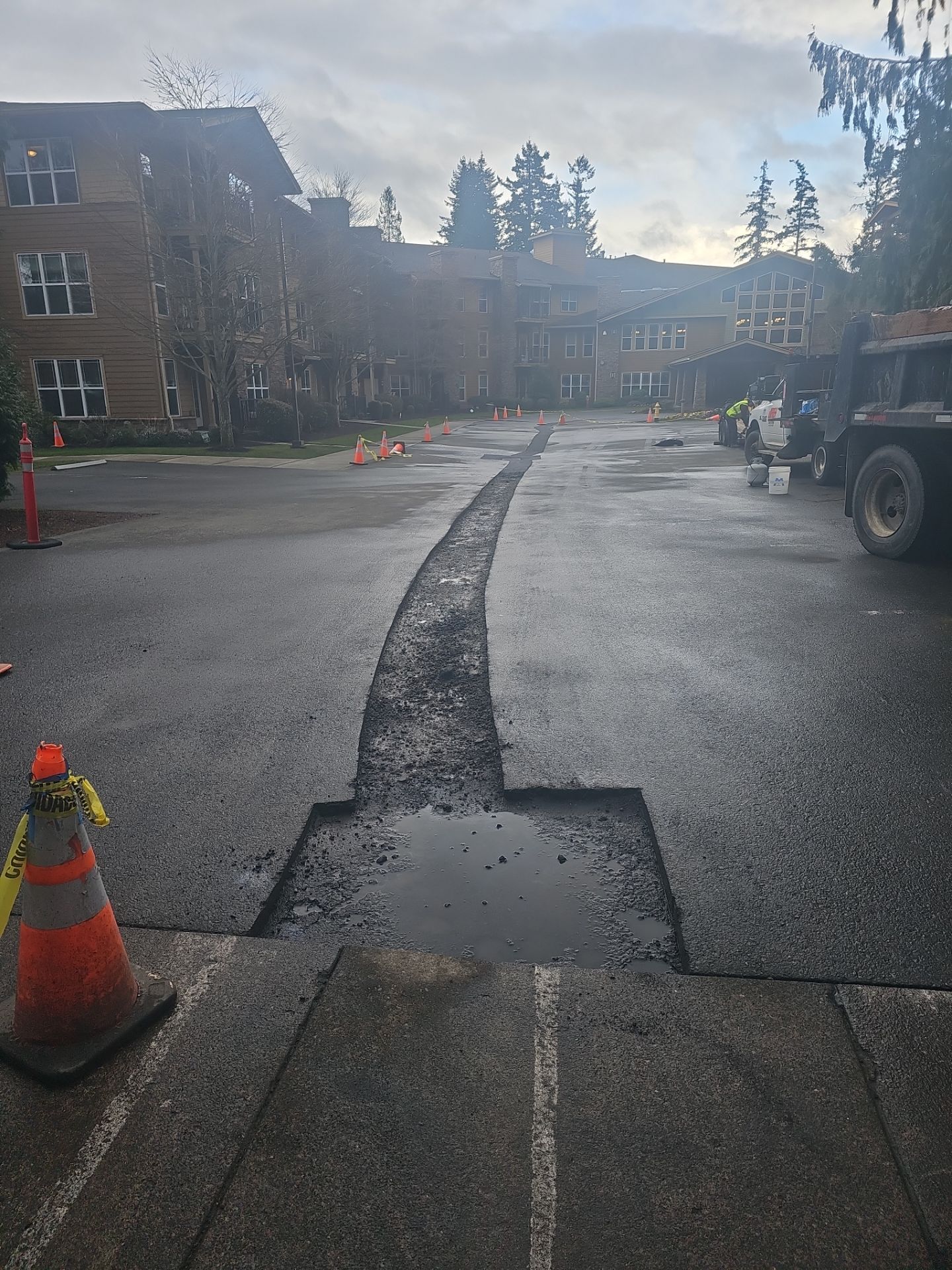 Asphalt Patch Repair | Auburn  by Jireh Asphalt & Concrete Inc 