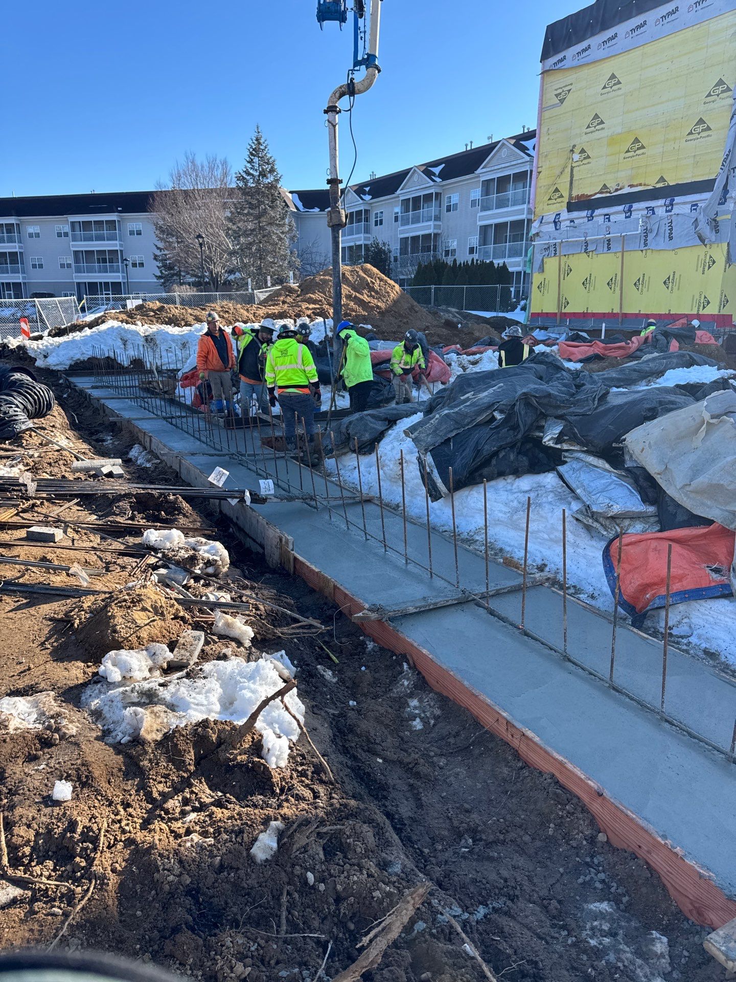 Project in Setauket- East Setauket by Concrete Works Corp