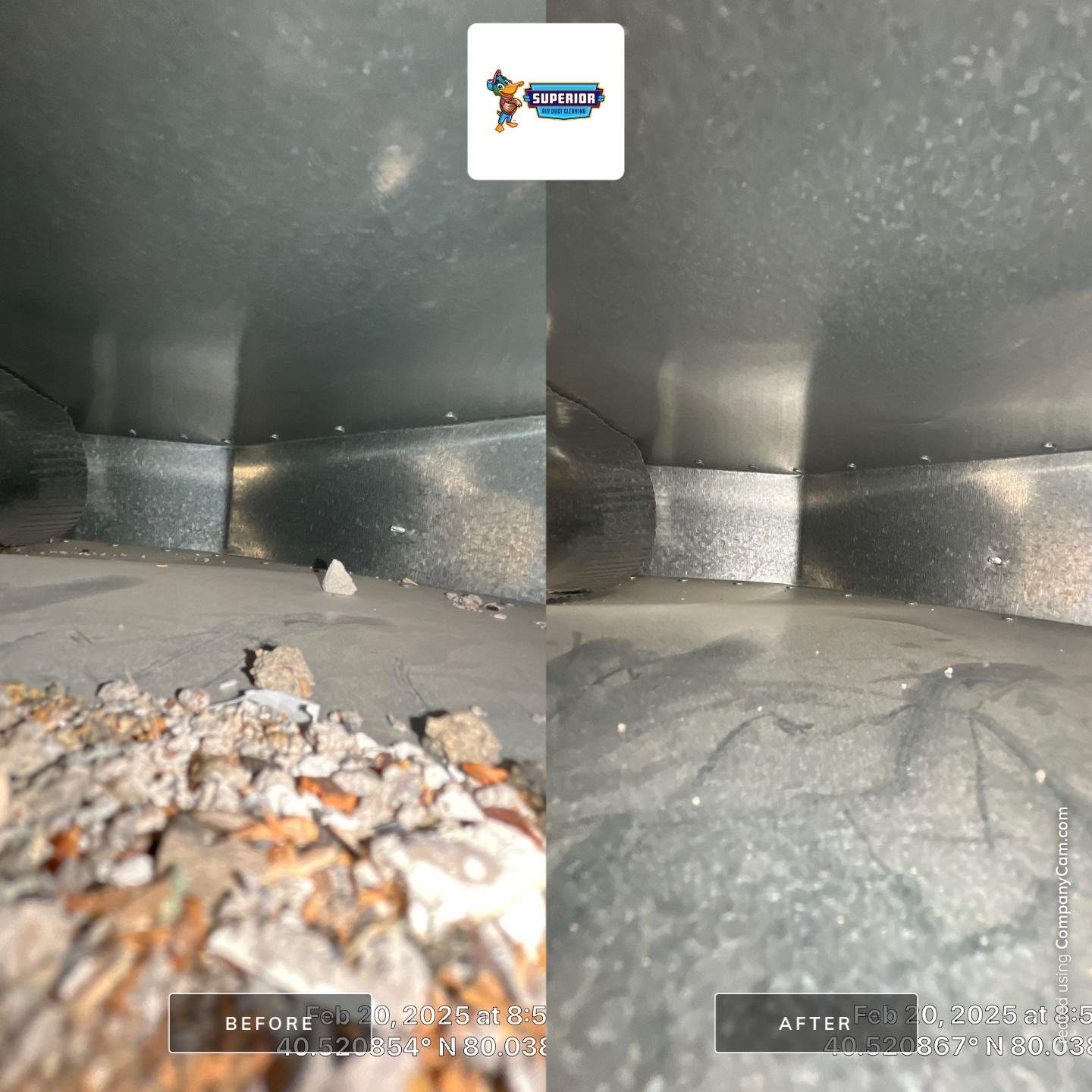 Air Duct Cleaning With a Vacuum Truck in Pittsburgh, PA by Superior Air Duct Cleaning