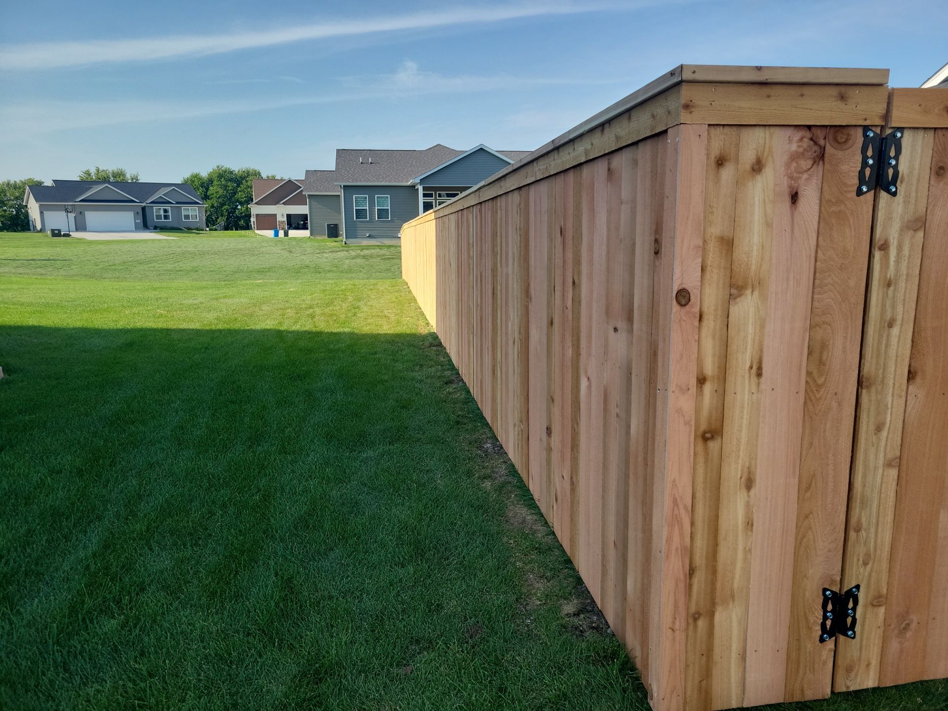 Project in Cedar Falls by Perfect Picket Fence and Stain