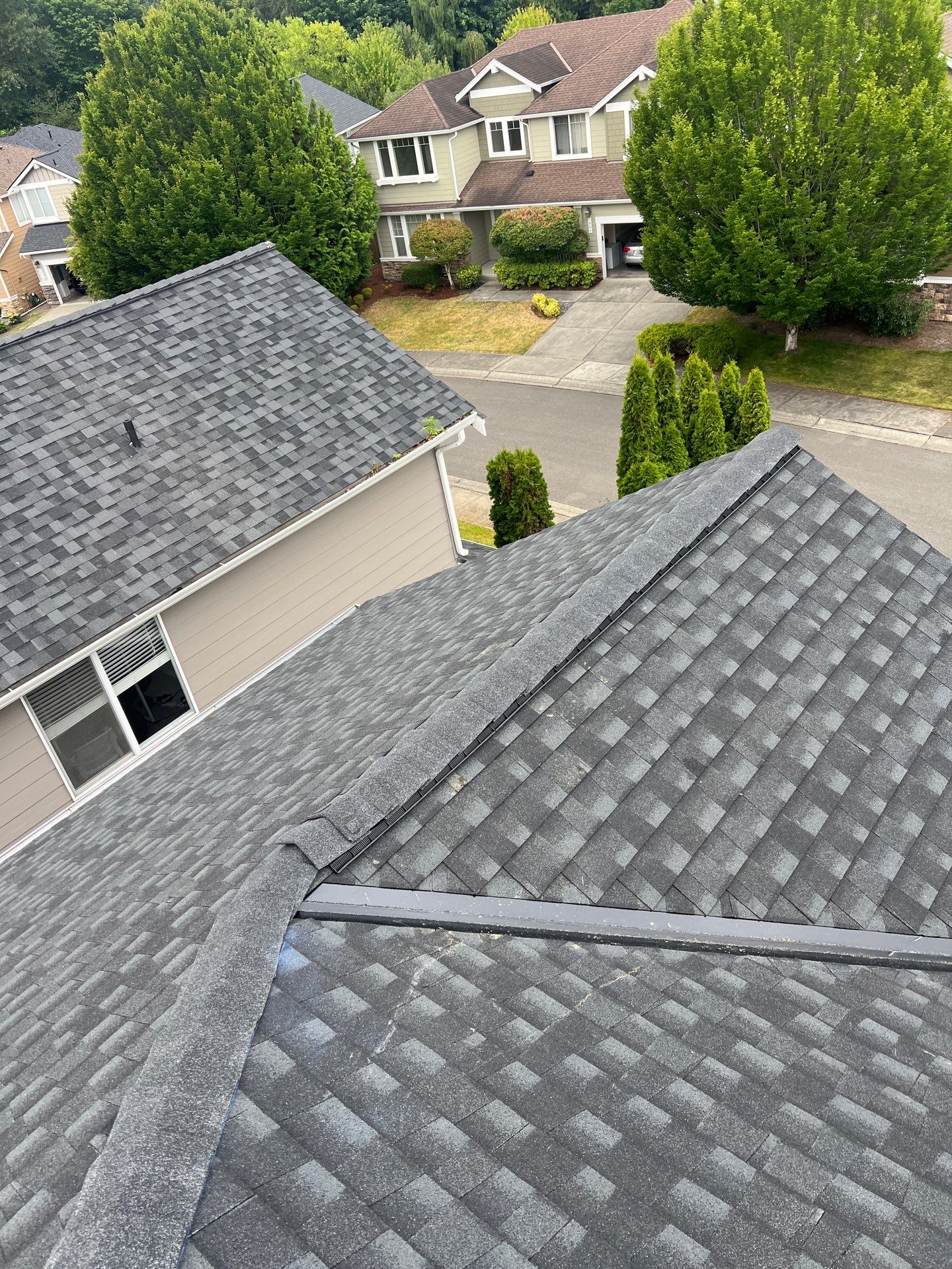 Residential Roofing Installation using GAF UHDZ Shingles by Roofing Formula LLC