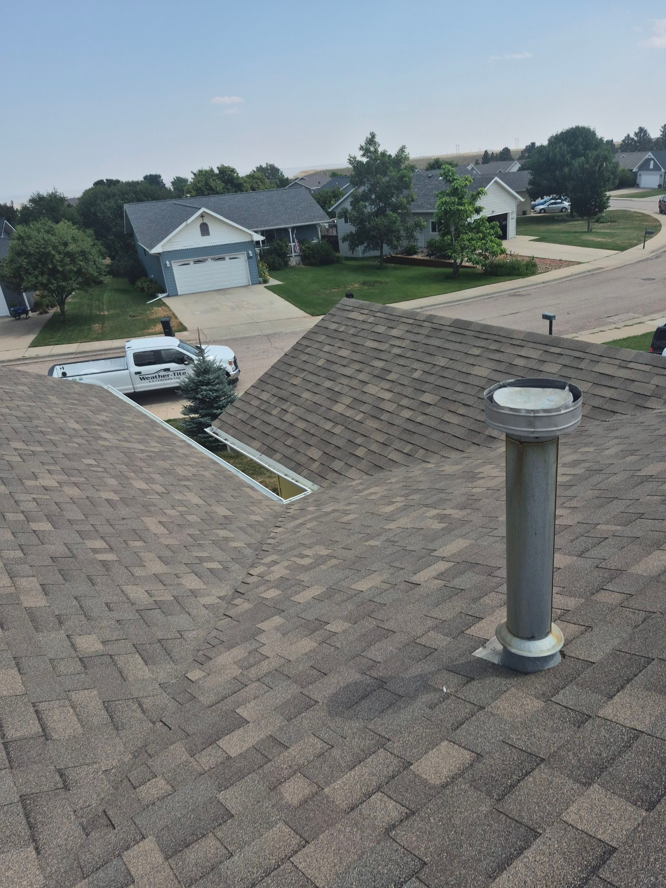 Malarkey Vista Shingle install in high wind neighborhood. by Weather-Tite Exteriors LLC