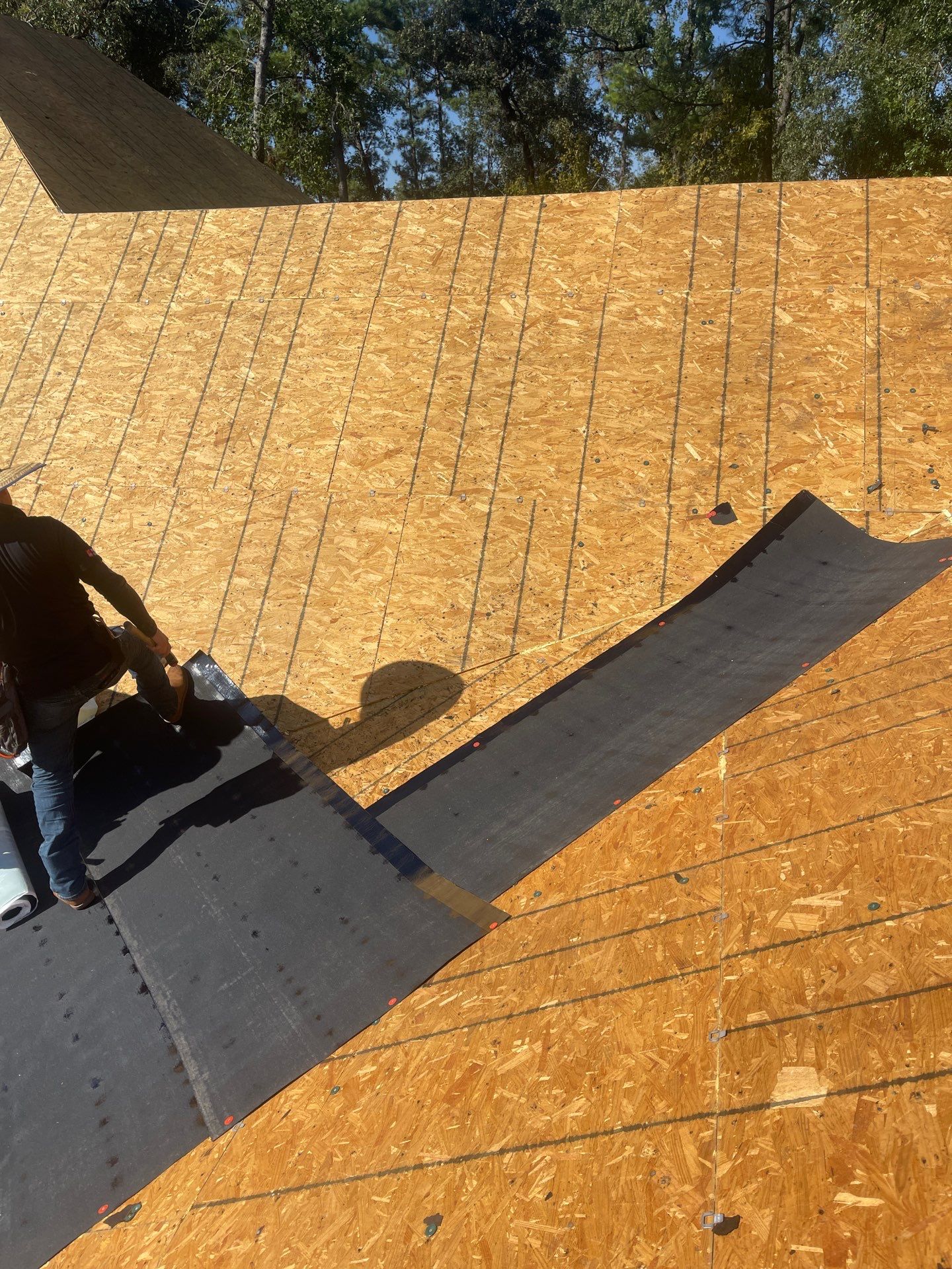 Residential Roofing Installation using Owen's Corning Duration (Lifetime) Shingles by Roof Repair Company