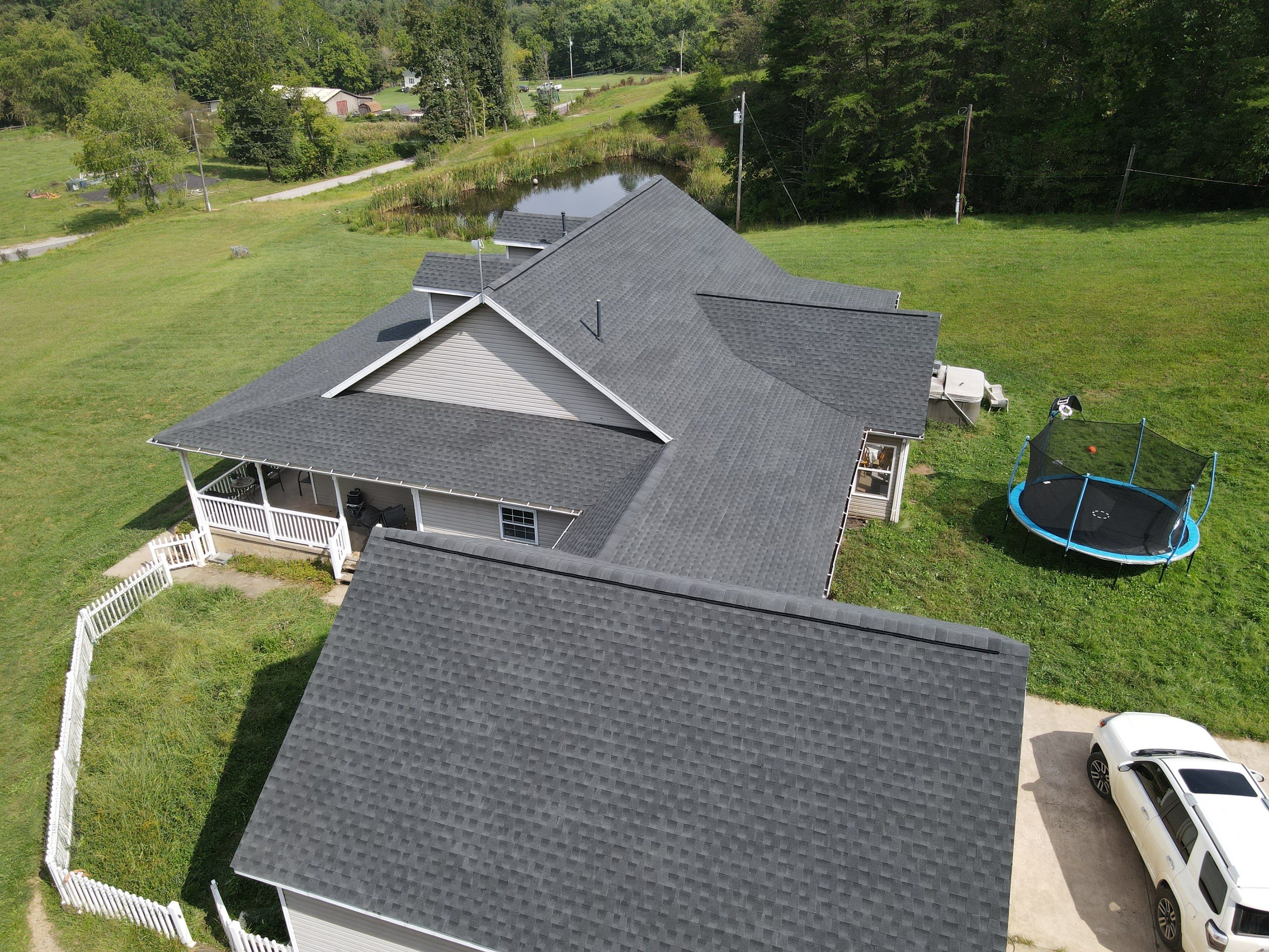 Residential Roofing Installation using GAF Timberline HDZ by Rainstoppers Roofing
