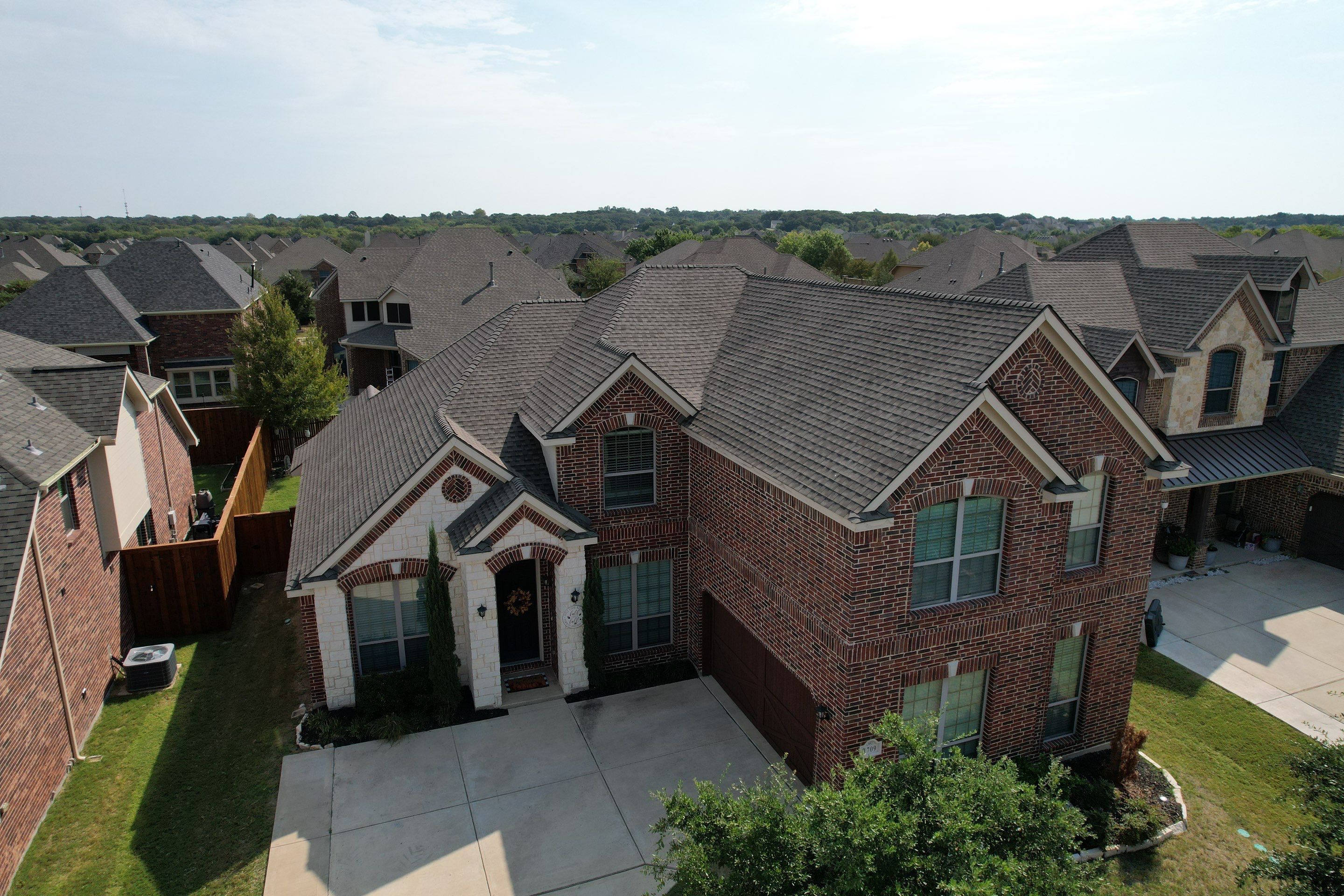 Project in Keller  by Zeus Exteriors