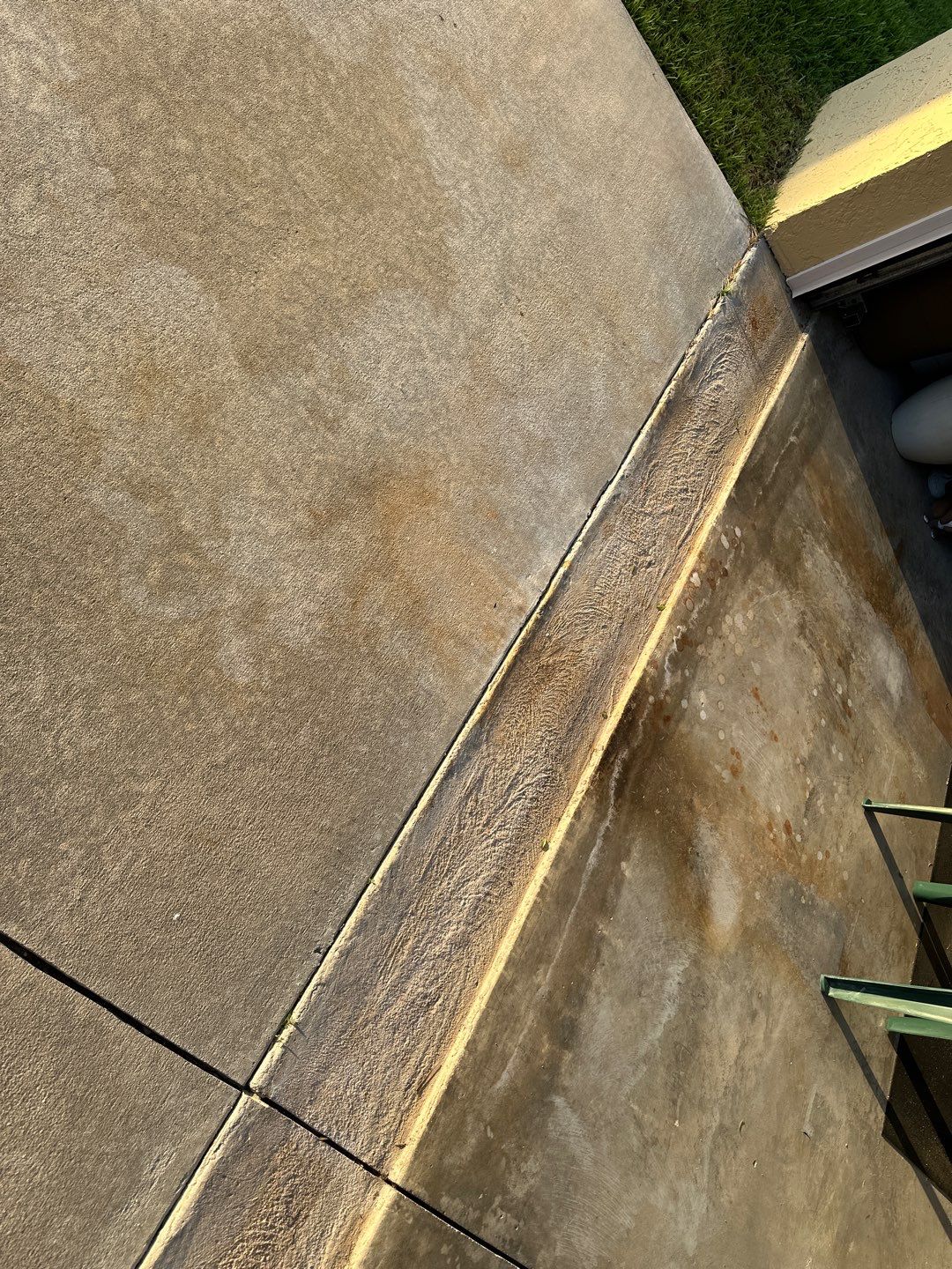 Driveway and Sidewalk Driftwood by Innovative Concrete Coatings 