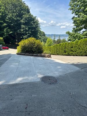 Concrete Driveway Patch Repair | Mukilteo