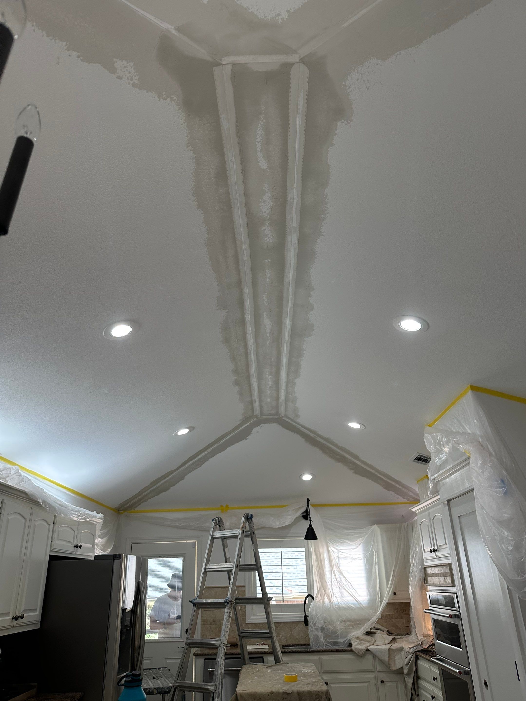 Interior Kitchen Painting & Drywall Texturing – Longview, Texas by Quality Coats Painting