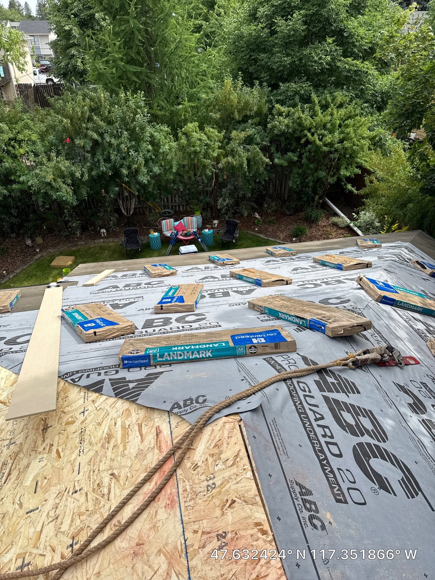 Spokane Residential Roof Replacement with CertainTeed Shingles and Fascia Repair by Alpine Roofing