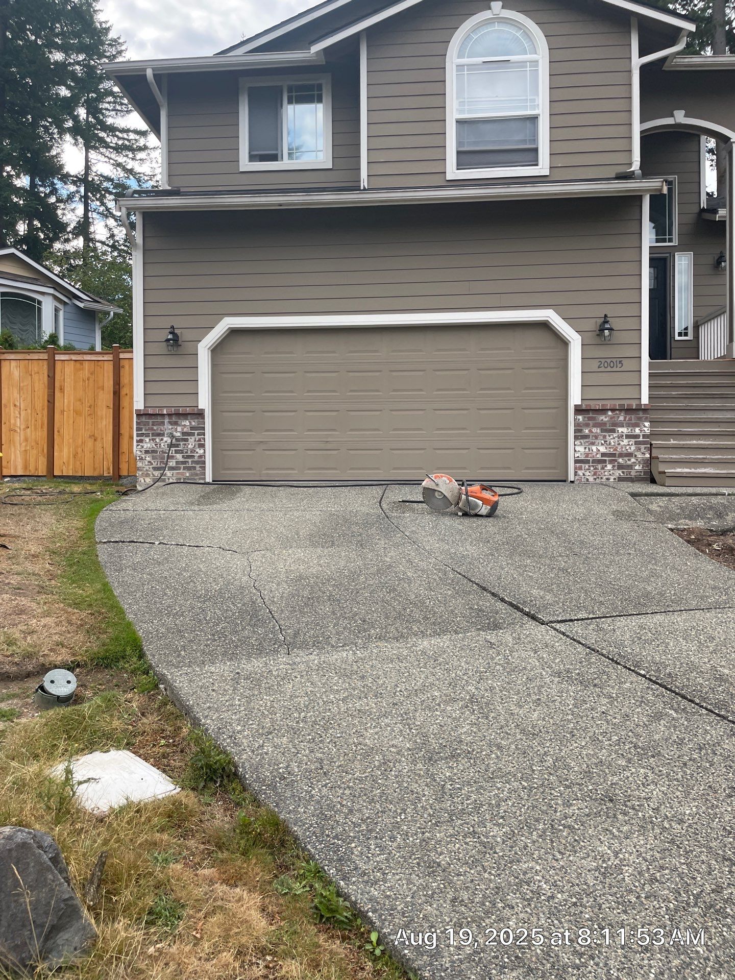 Concrete Driveway and Steps Renovation | Bothell  by Jireh Asphalt & Concrete Inc 