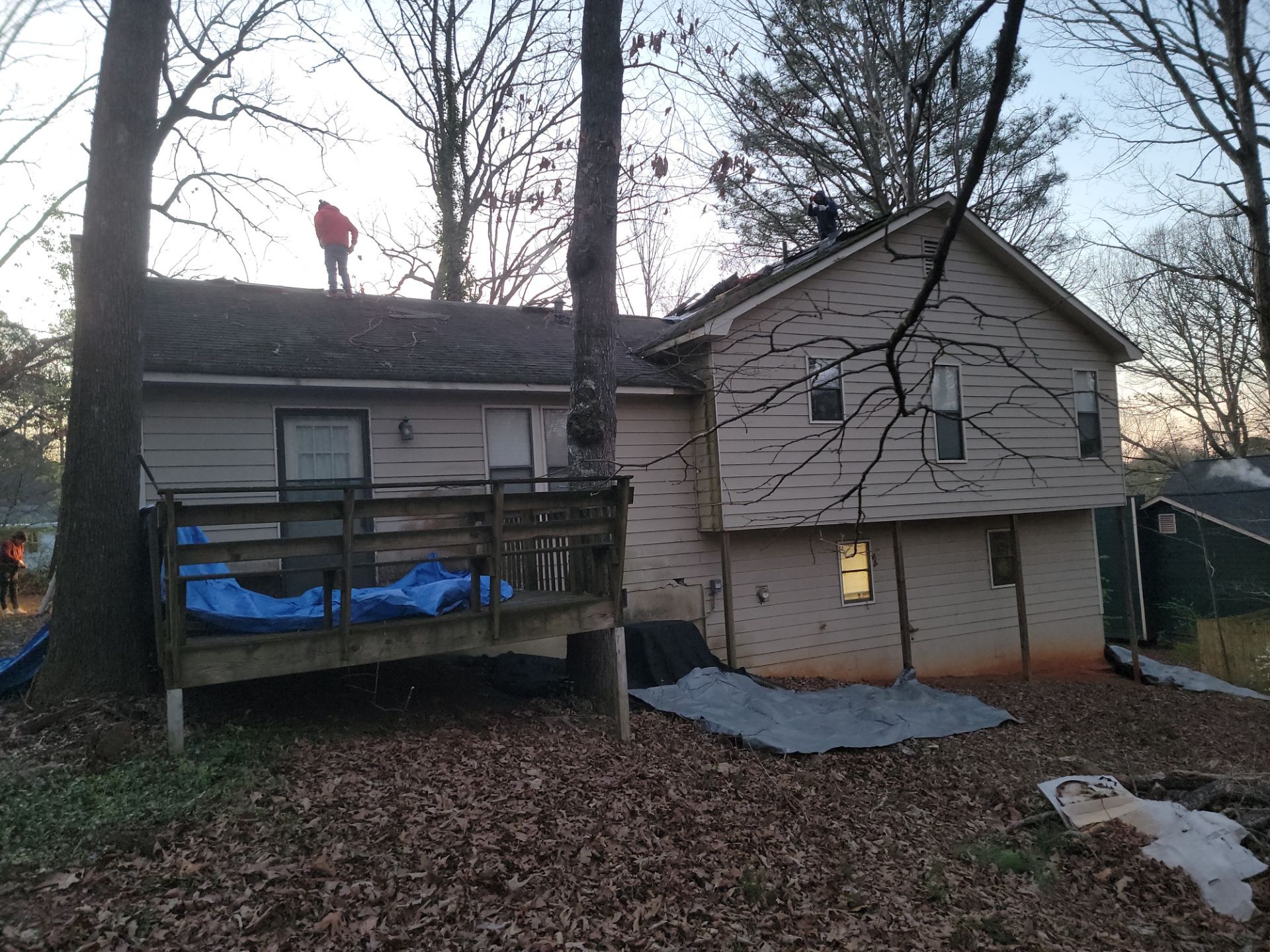 Residential Roofing Installation using Owens Corning by Inspector Roofing and Restoration
