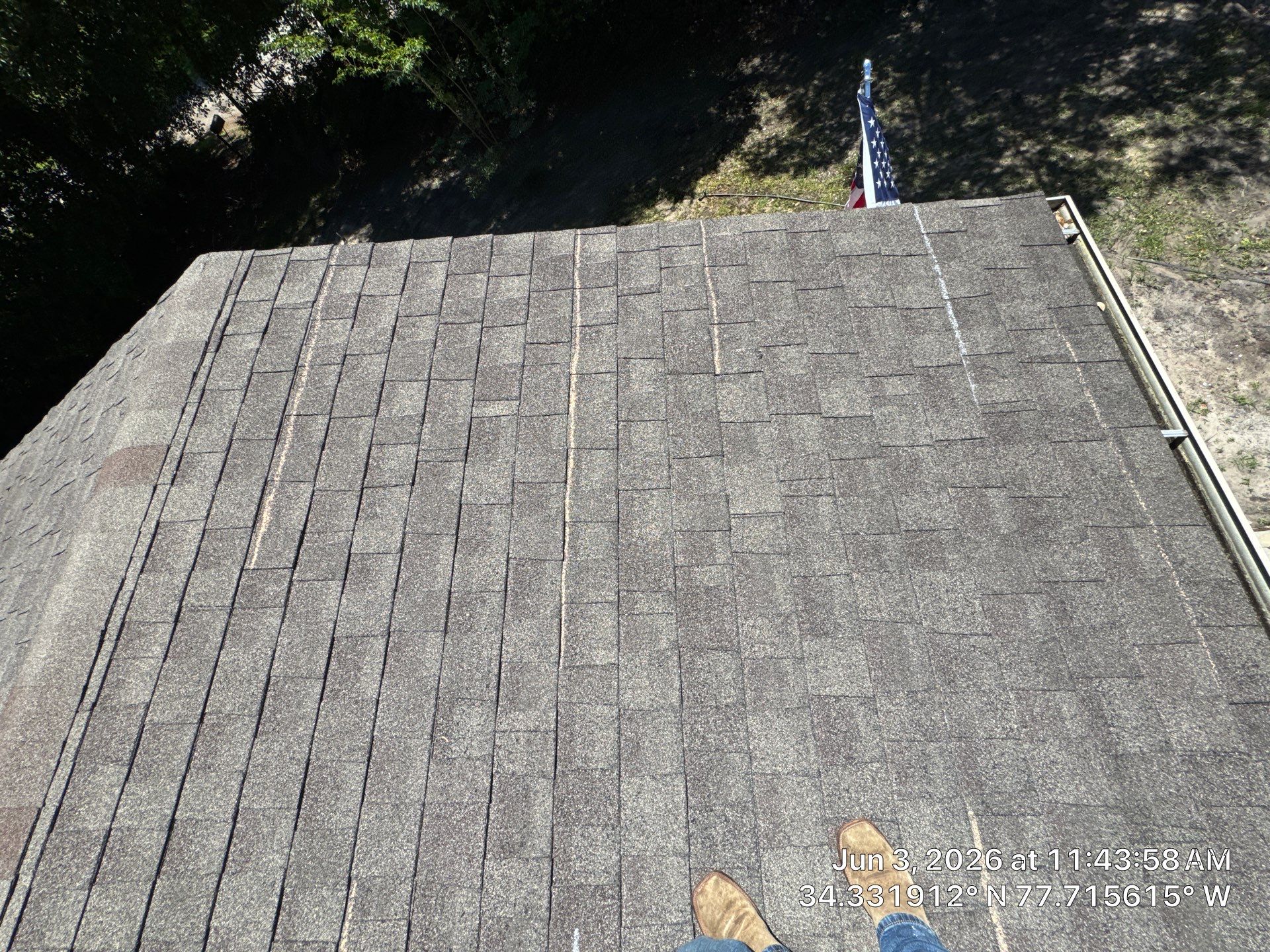 Comprehensive Roof Damage Inspection and Assessment in Hampstead by North Carolina Roofs