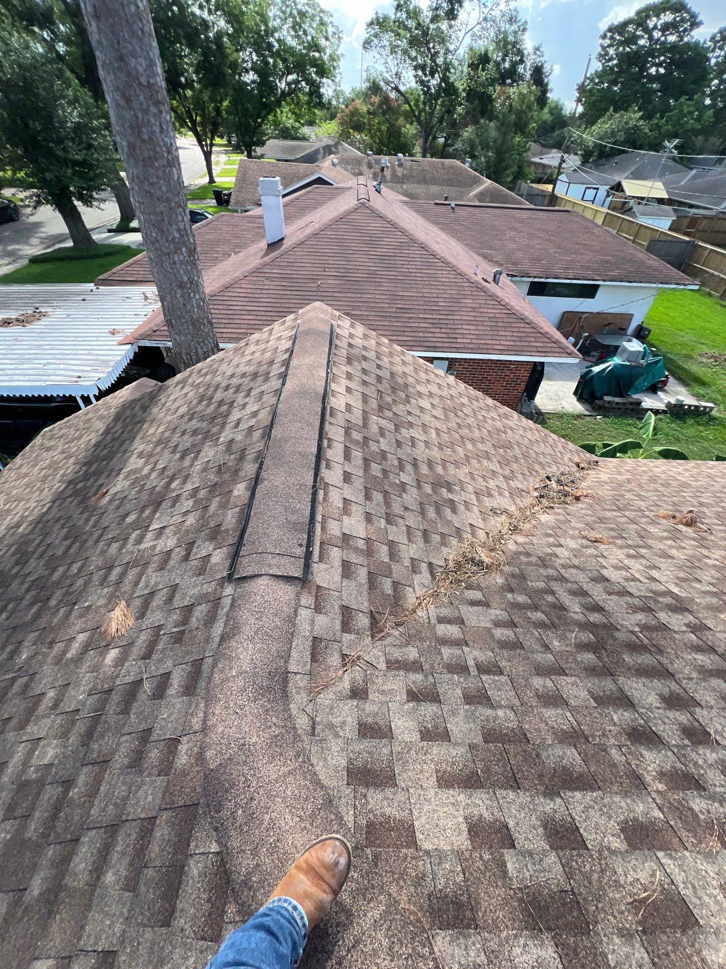Residential Roofing Repair using Owen's Corning Duration (Lifetime) Shingles by Roof Repair Company