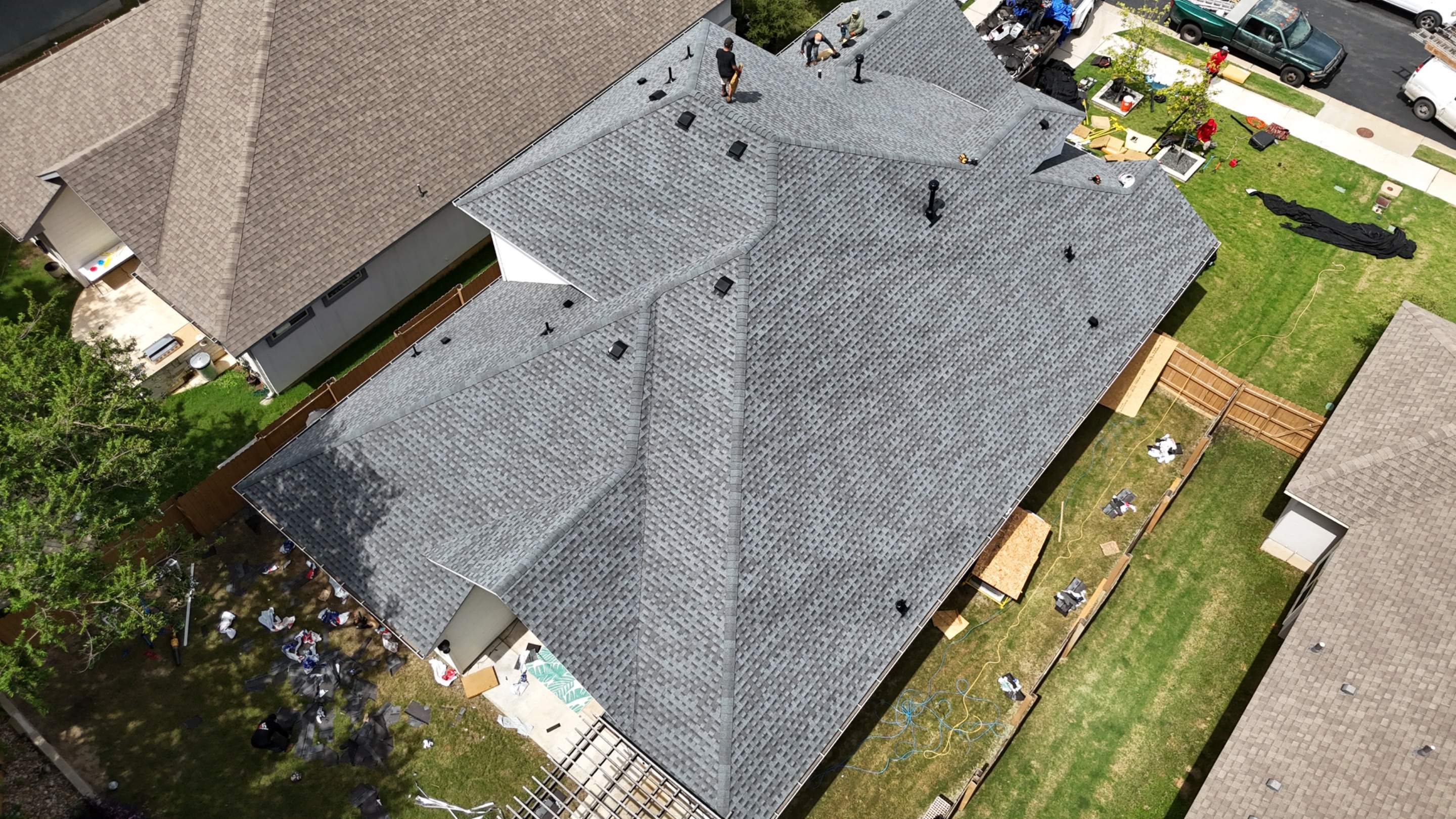 Pewter Gray - GAF Timberline HDZ by RoofsOnly.com