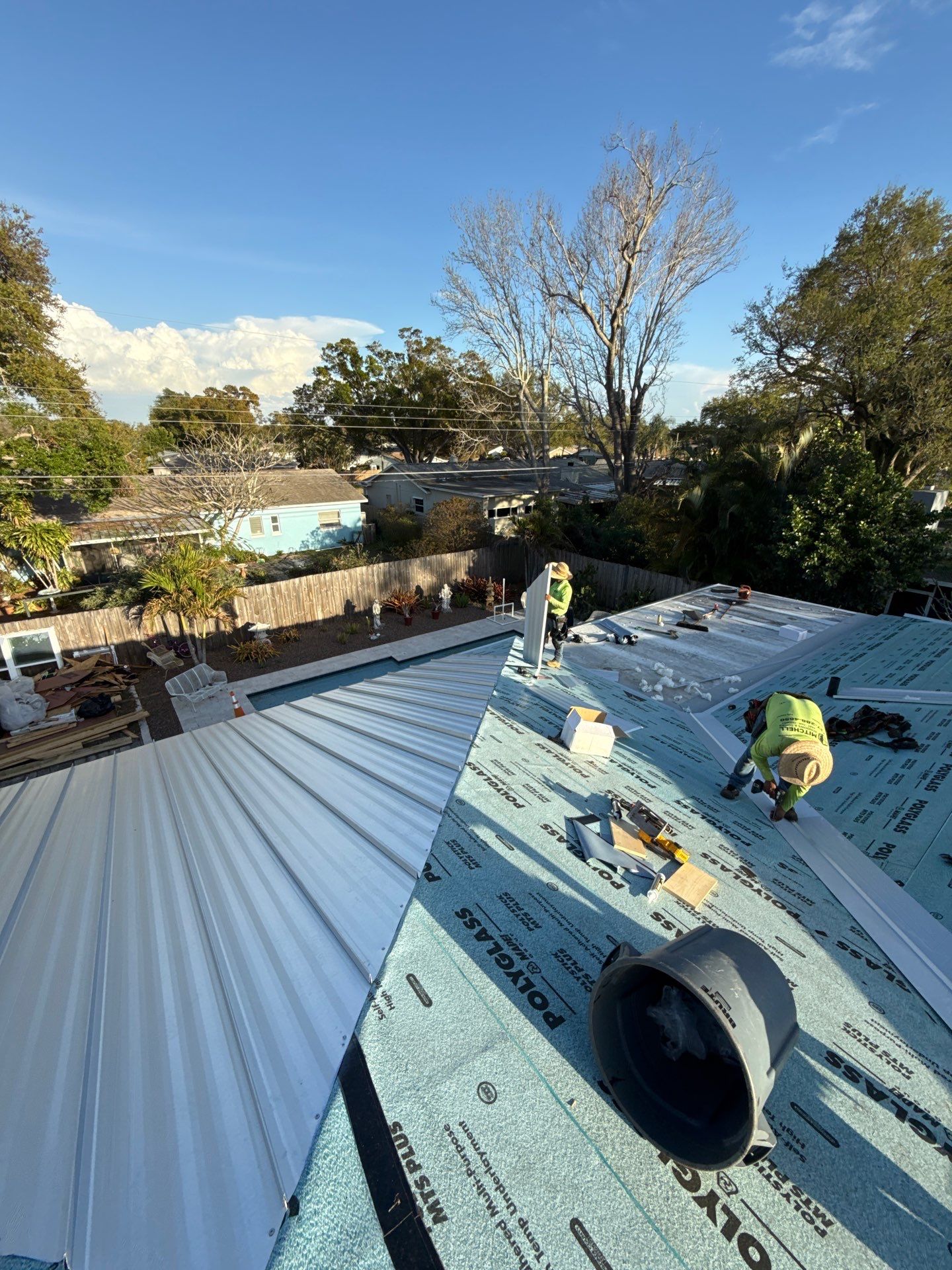 Project in St. Petersburg 33710 by Mitchell Roofing Company LLC