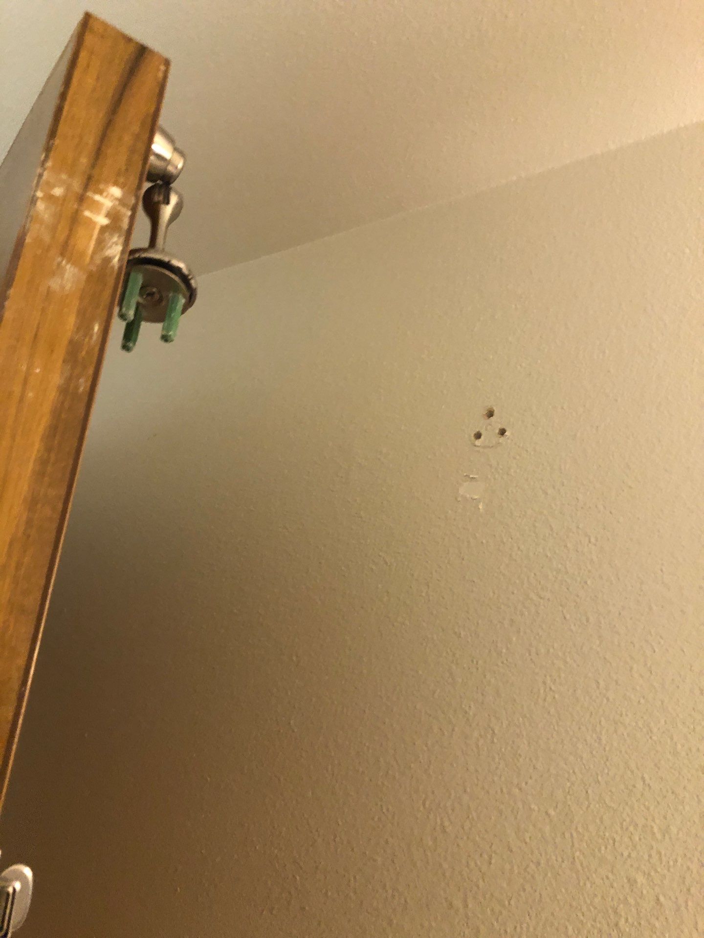 Commercial Drywall Repair – Bank Bathroom (Enumclaw) by Equipped Painting