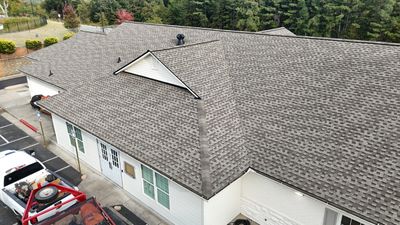 Cumming, GA Roof Replacement GAF Timberline HDZ Weathered Wood
