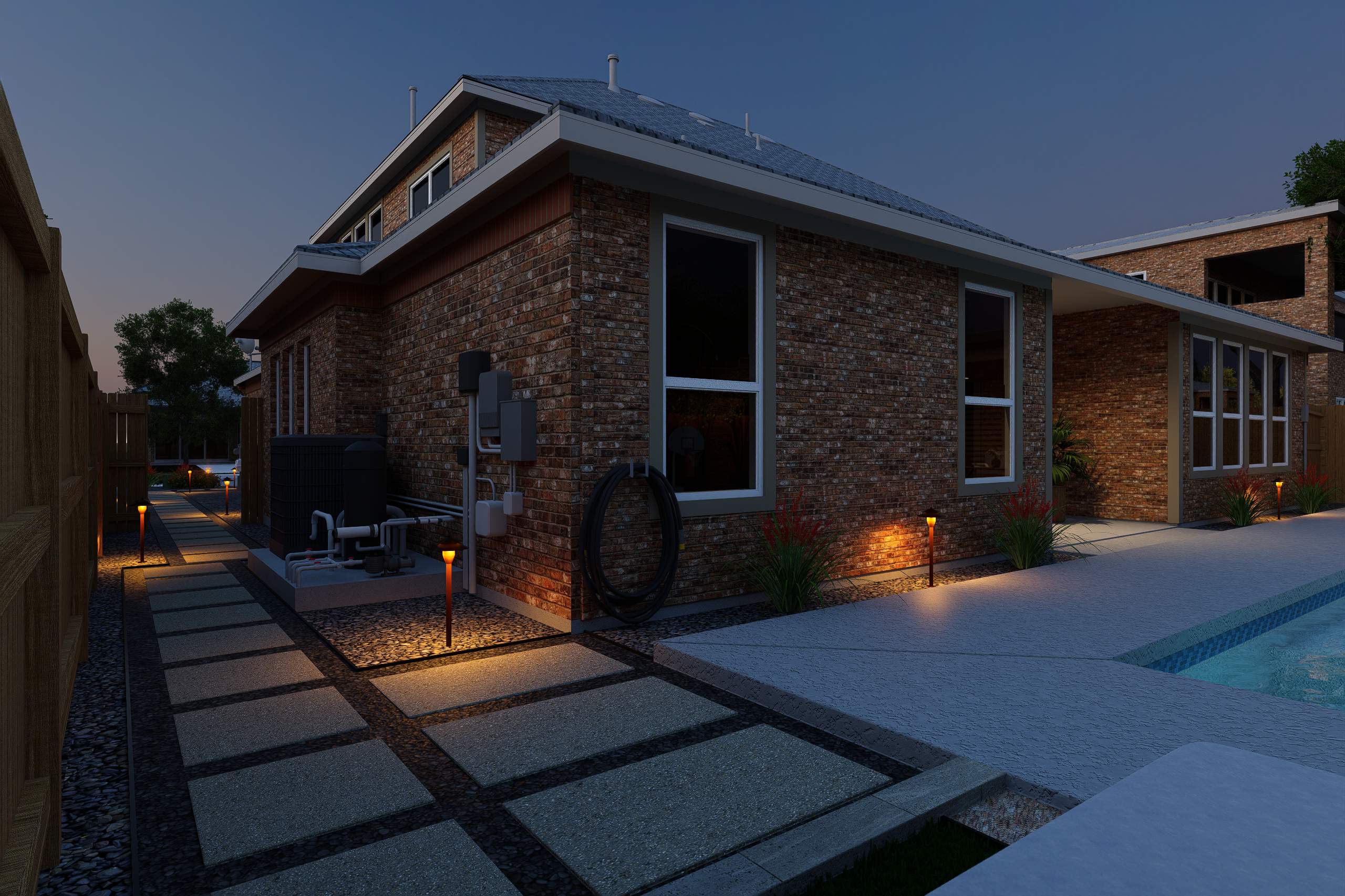 3D Design Render, San Antonio TX by Hole In One Lawns, LLC