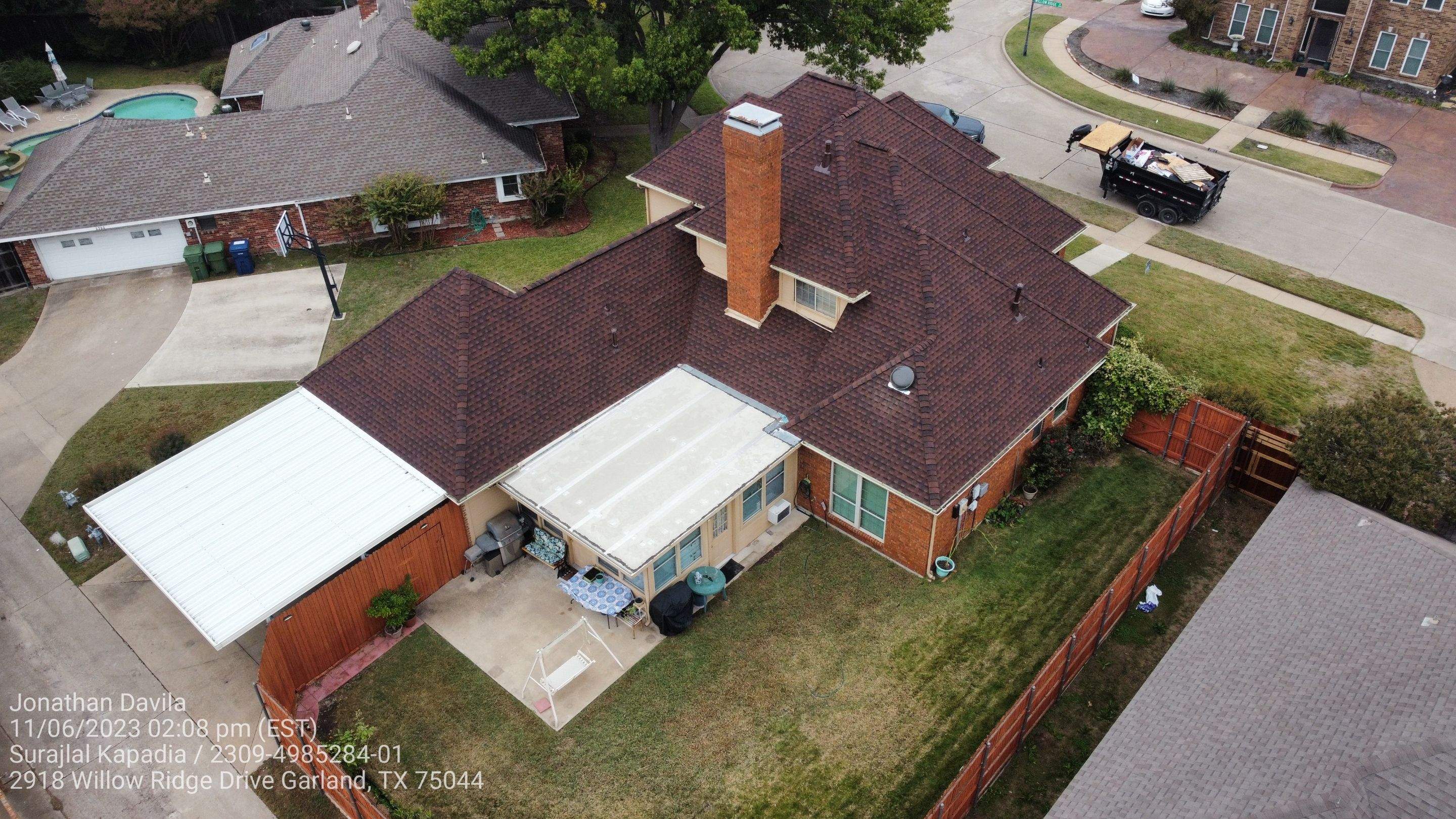 Project in Garland  by Zeus Exteriors