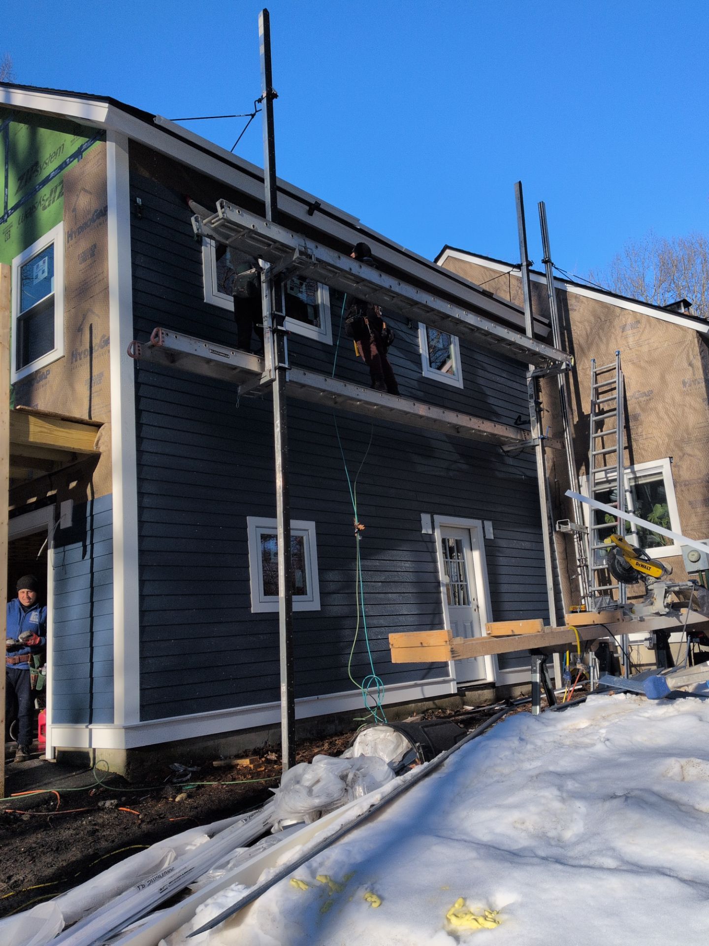 Custom ADU Construction with Vaulted In-Law Suite – LP SmartSide®, ZIP System® & Harvey® Windows by Sensible Home Solutions