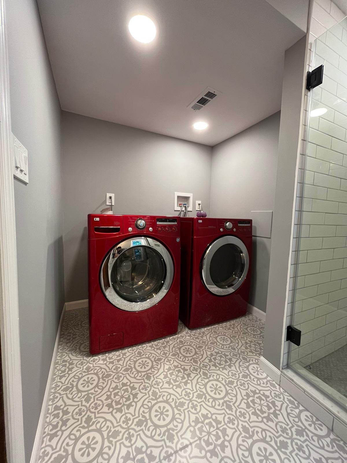 Bathroom Remodel using Tile by Home Concepts Construction