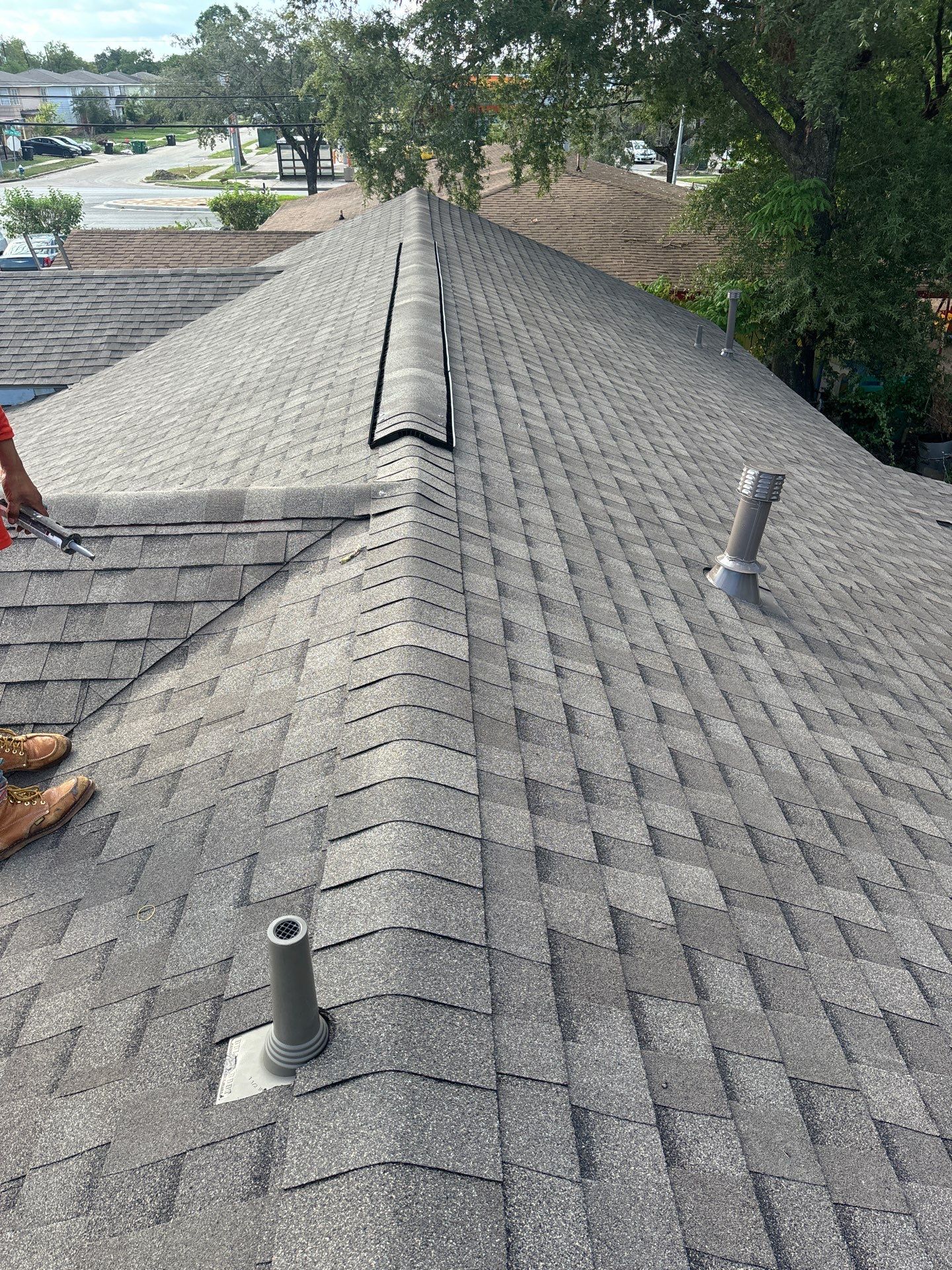 Residential Roofing Repair using Owen's Corning Duration (Lifetime) Shingles by Roof Repair Company
