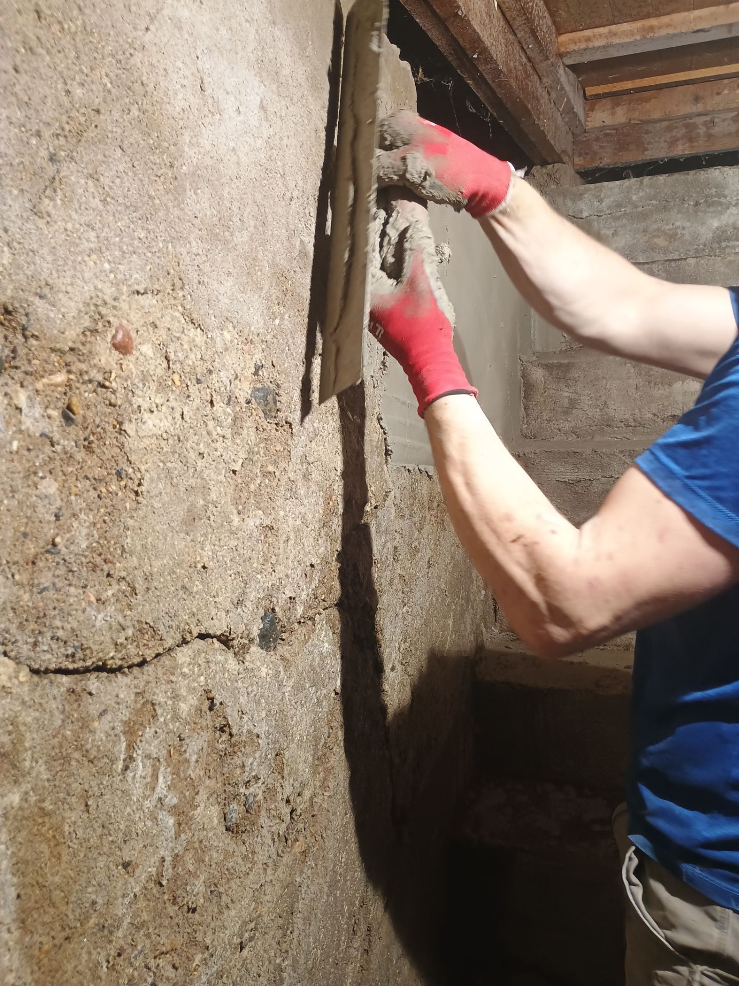 'Tis the Season for Parging by Waterproofing Northeast