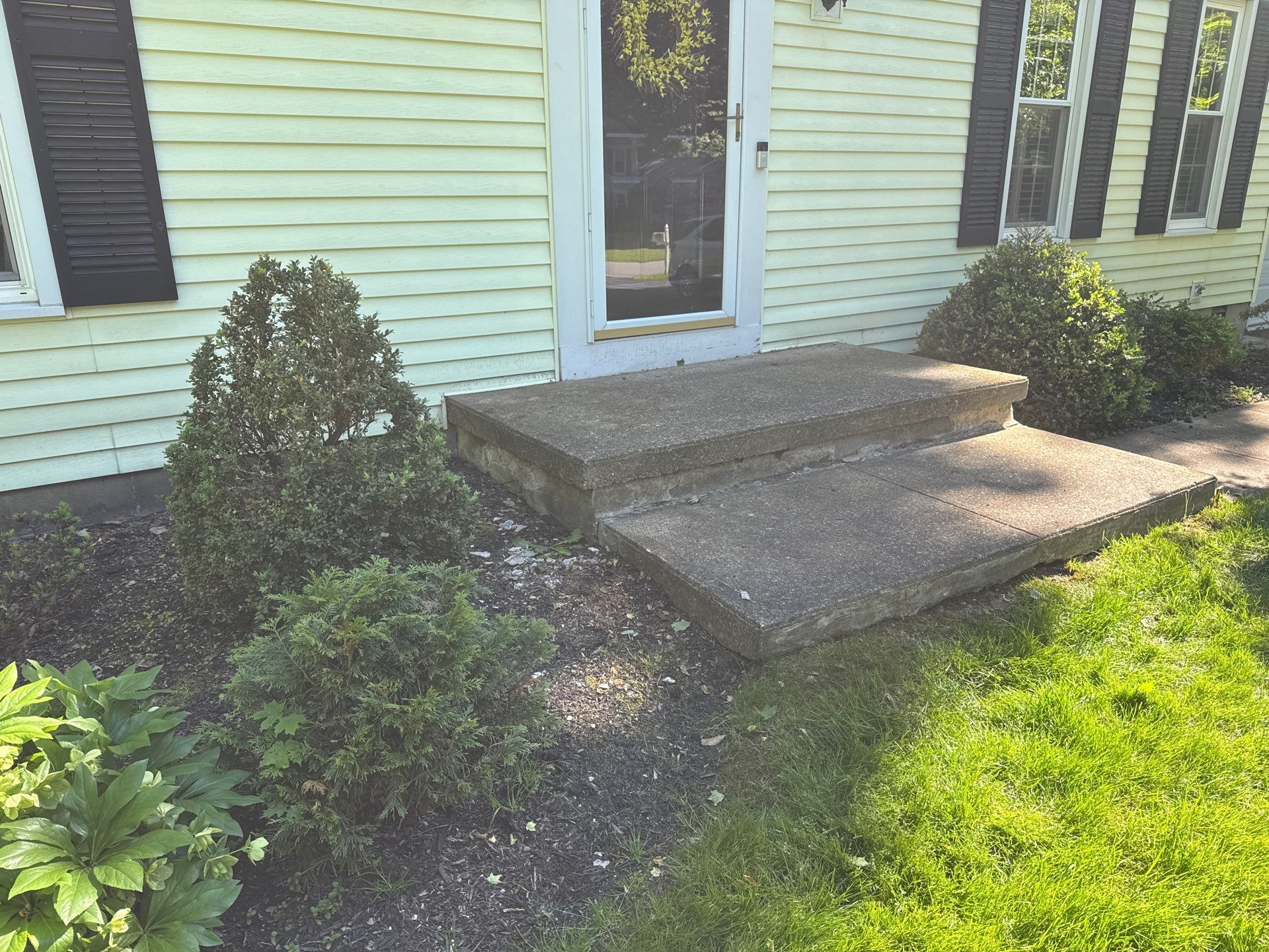 Fairport Oxford Slate Stamped Walkway by NG Masonry & Construction LLC