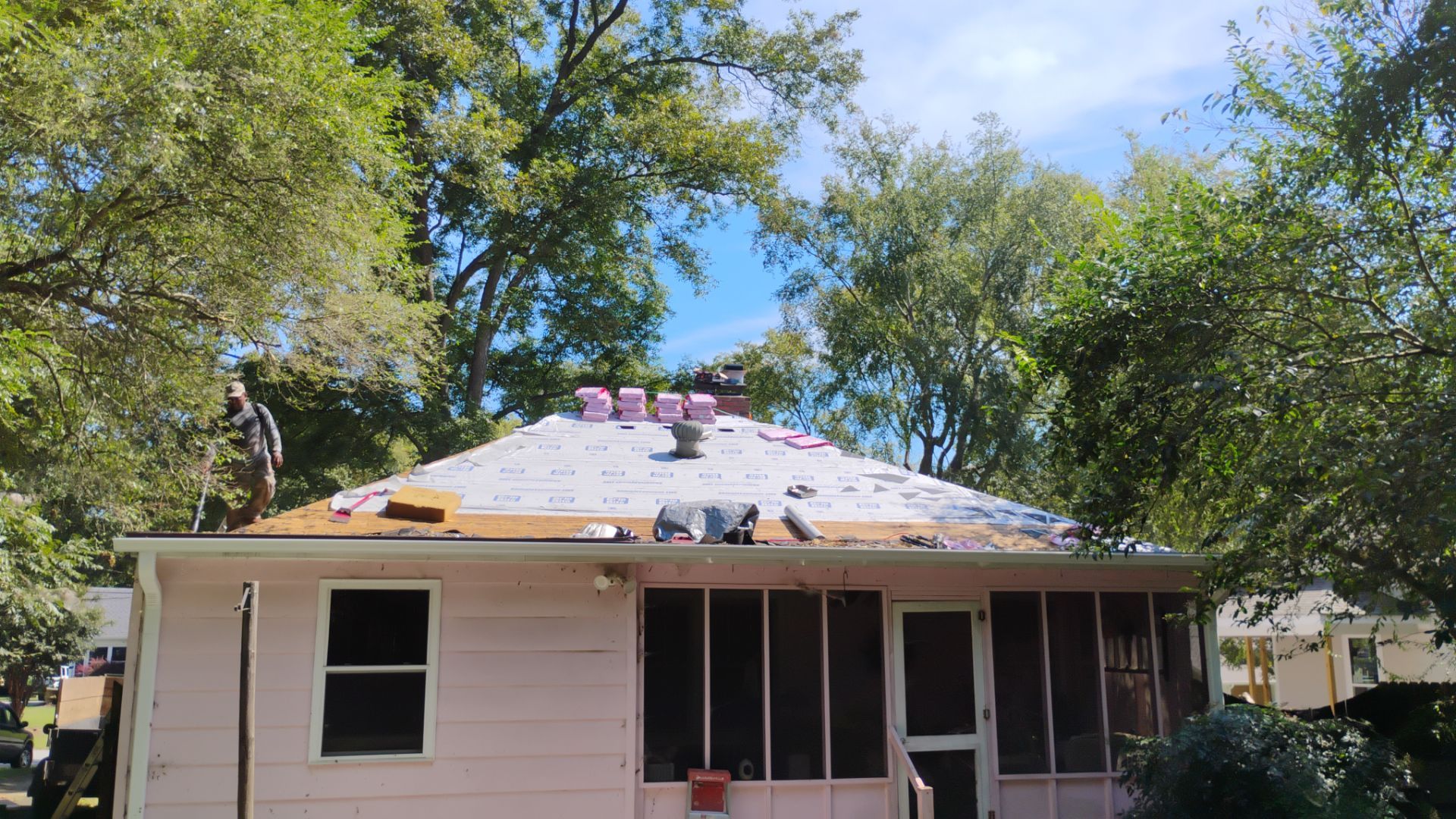 Judy roof replacement  by BROCK BUILDERS 