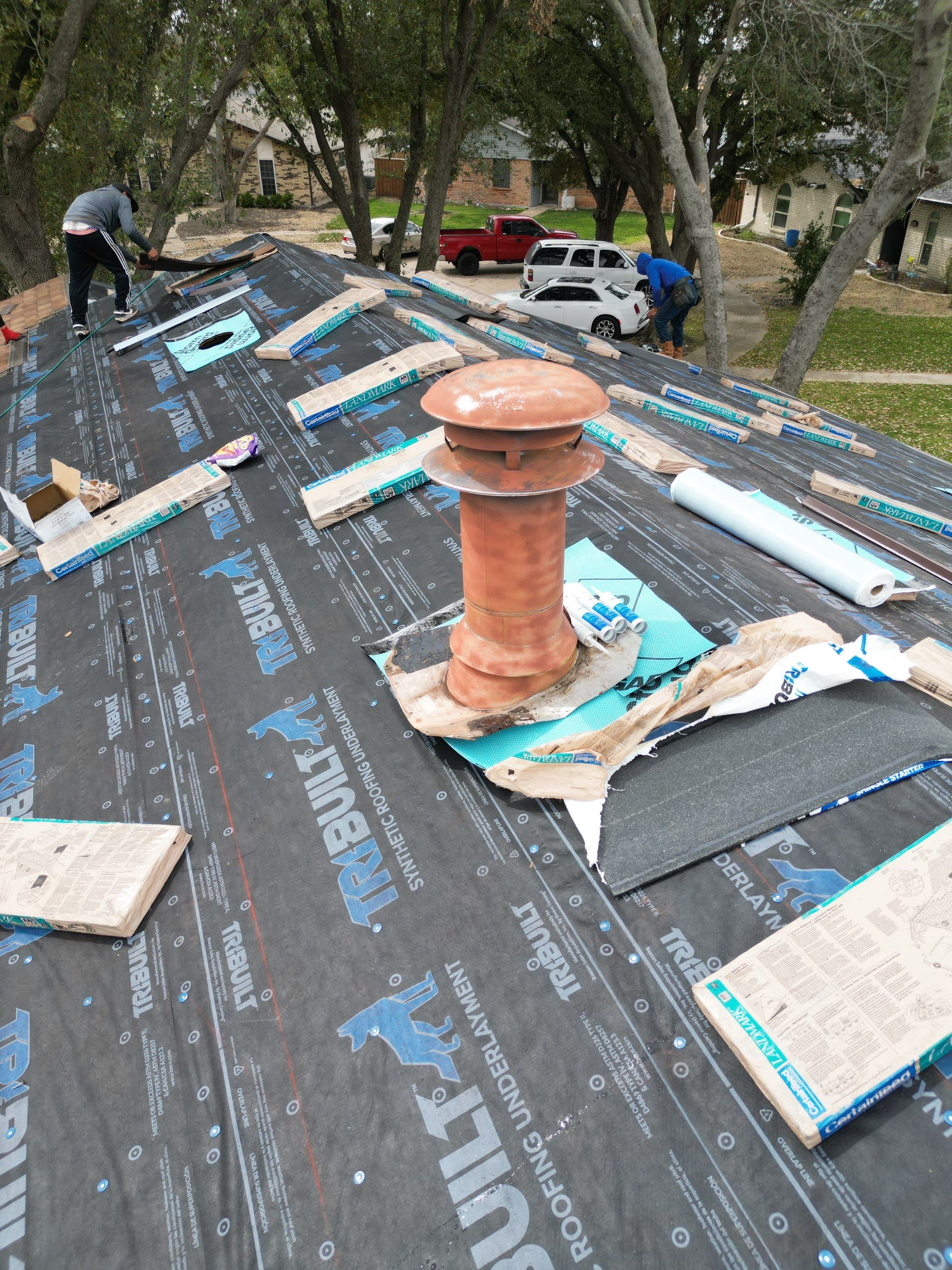 Project in The Colony by Rhino Roofing and General Contracting, LLC