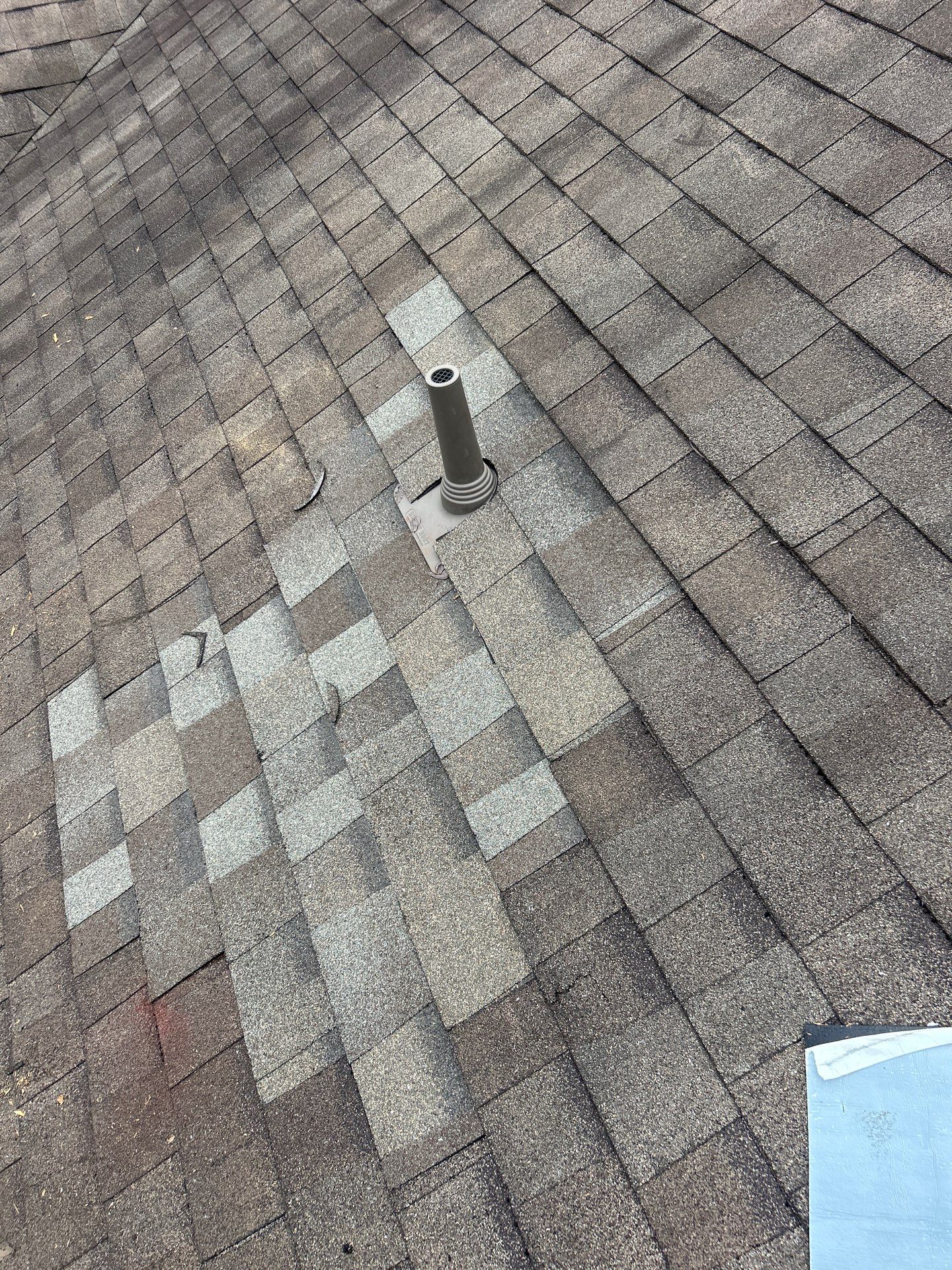 Hail Damage using Owen's Corning Duration (Lifetime) Shingles by Roof Repair Company