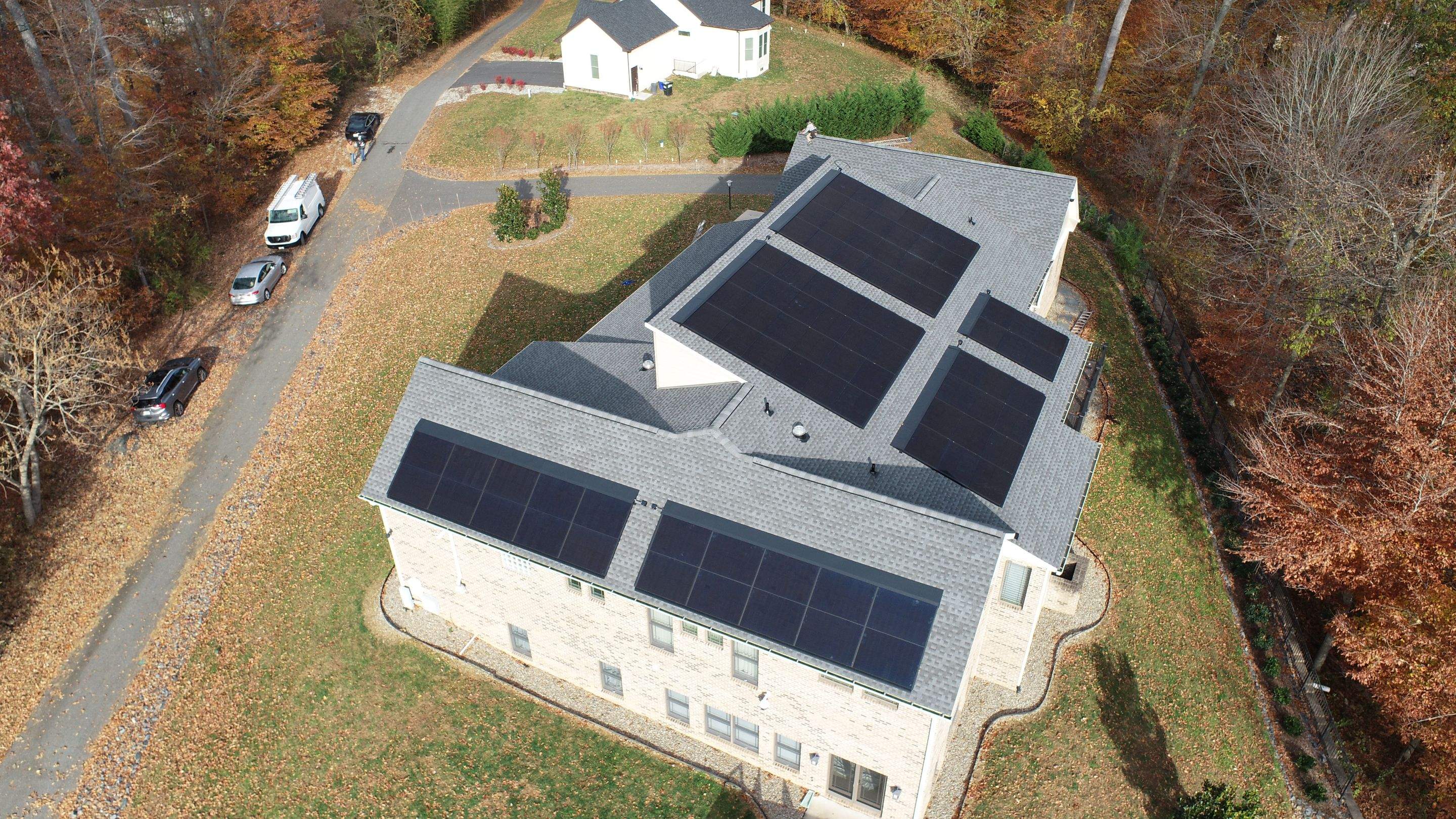 Solar Roof using GAF Decotech integrated panels by American Home Contractors
