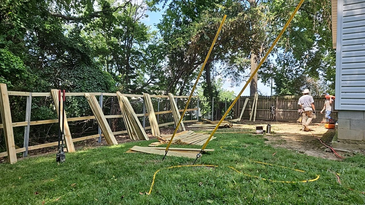 Berry Road - Fence Installation  by Pillar and Pine