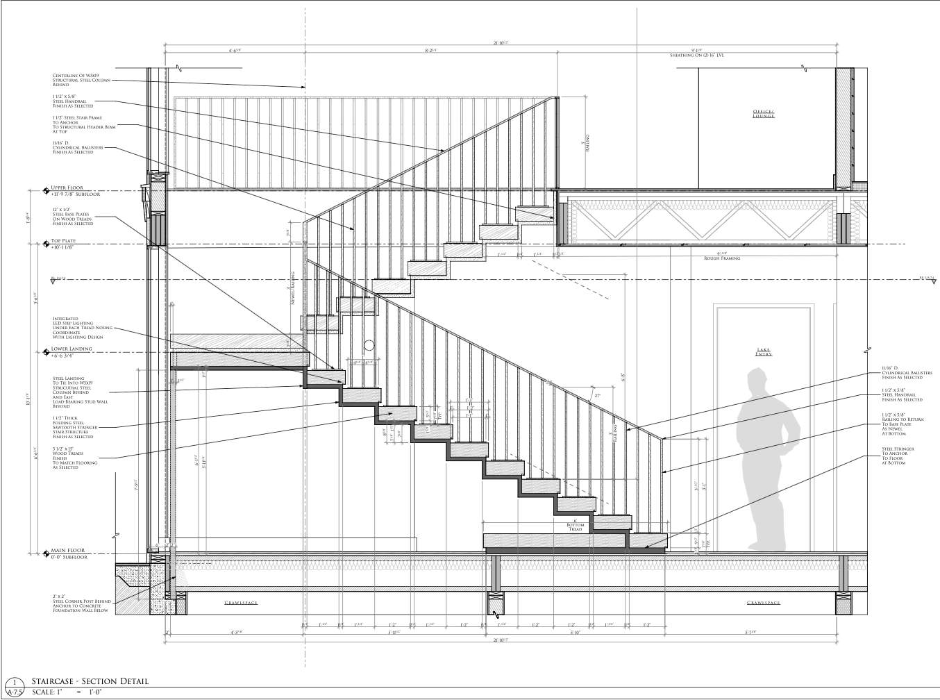 JAW DROPPING Custom Staircase + Matching Hardwoods by RTBaldwin Hardwood Floors