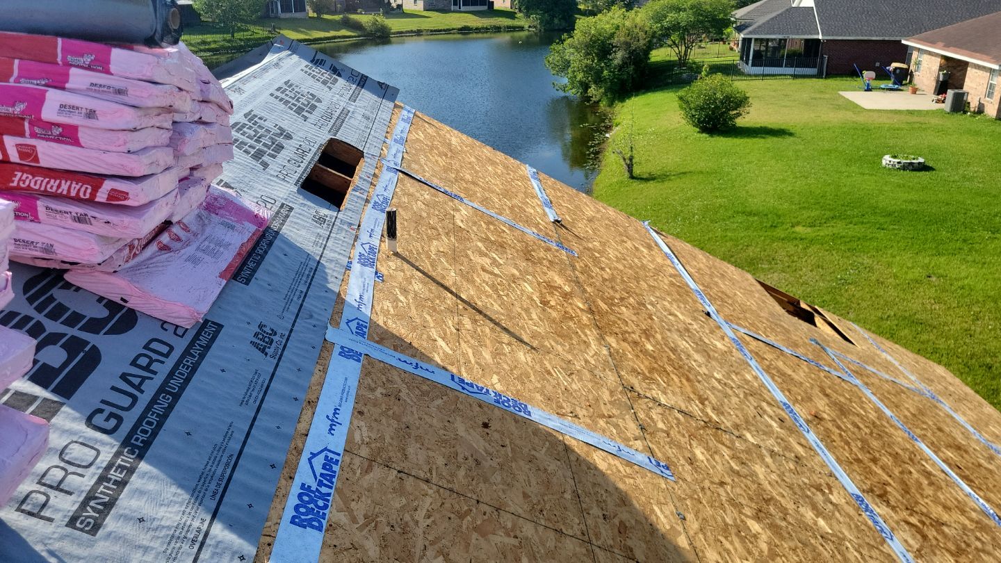Residential Roofing Installation using Owens Corning TruDefinition Duration Shingles by Galaxy Builders, Inc.