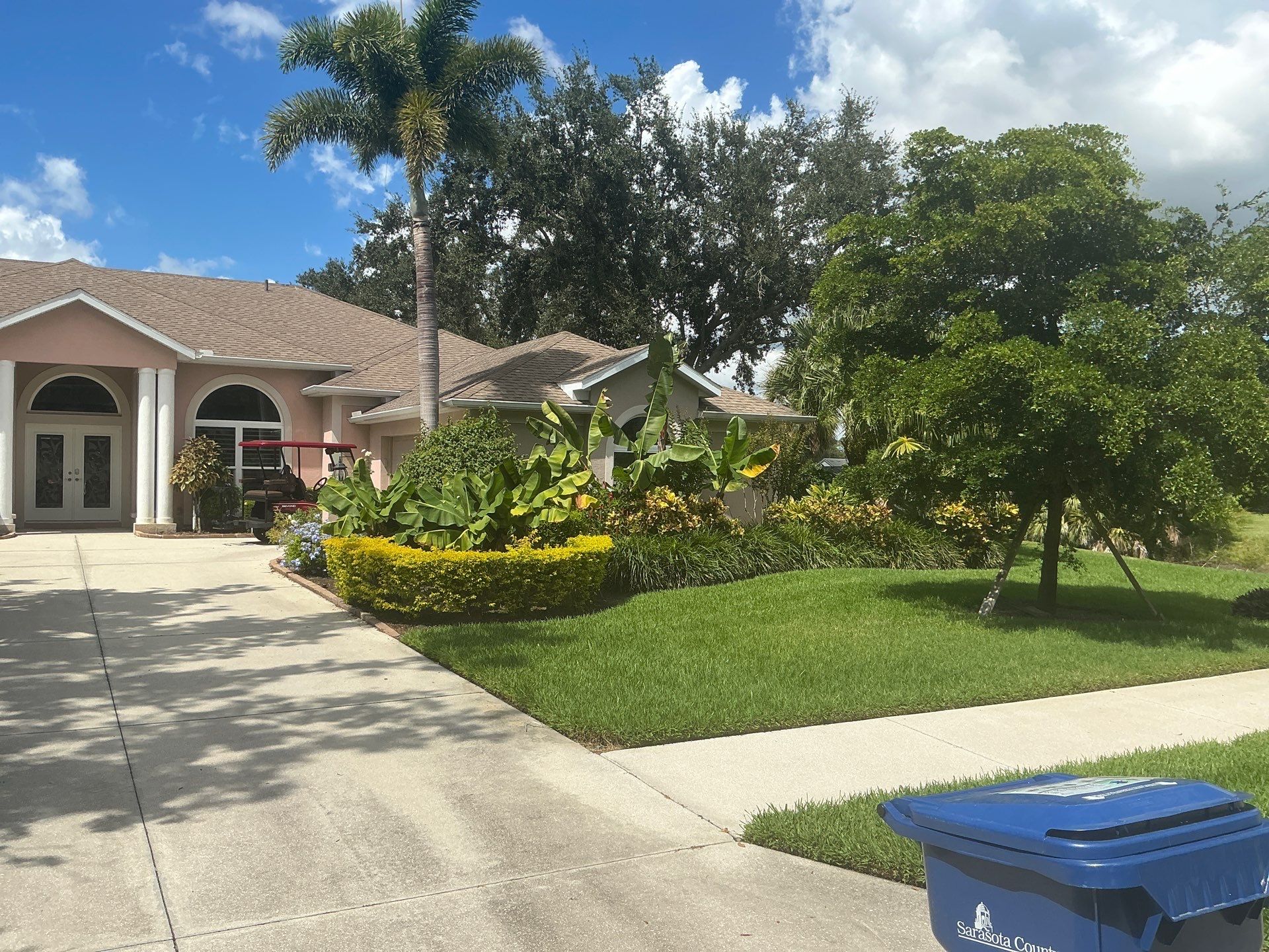White 6-Inch Seamless Gutters in Sarasota FL by Gutter Professor by Gutter Professors