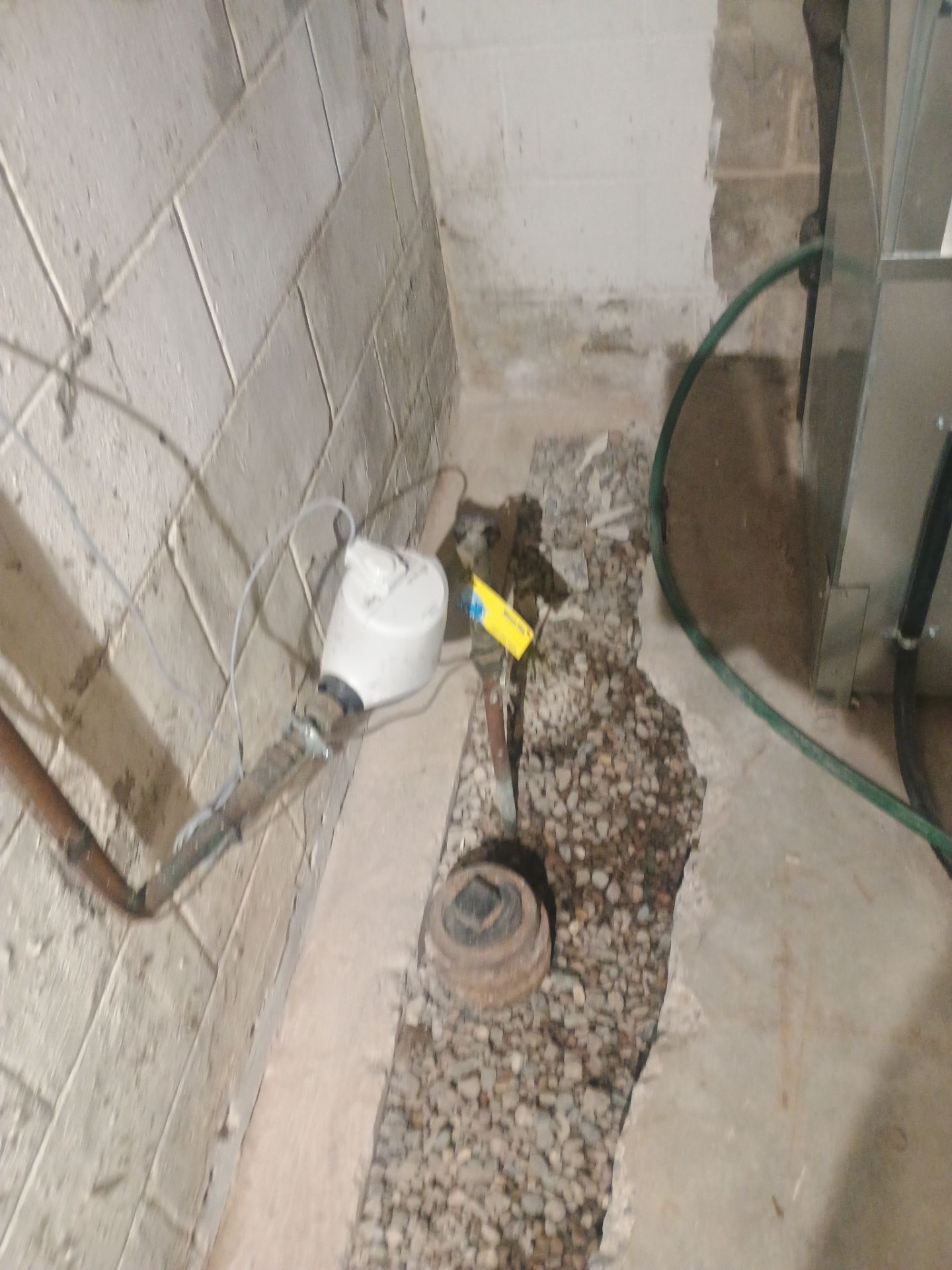 Interior Drain Tile Installation near Columbia Heights, MN by Waterproofing Northeast