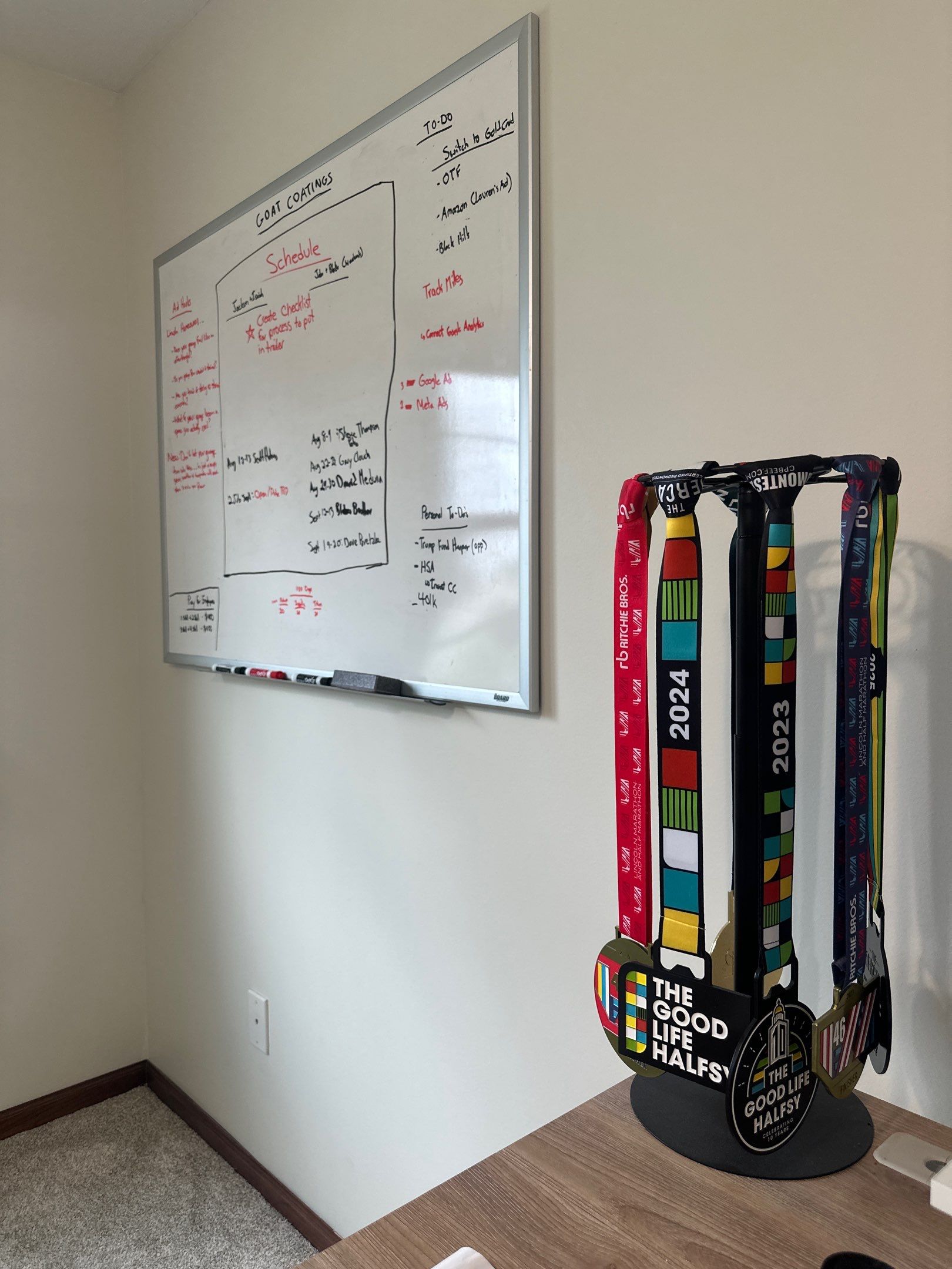 Interior Home Office and Fitness Room Update in Lincoln by CompanyCam Sales Demo