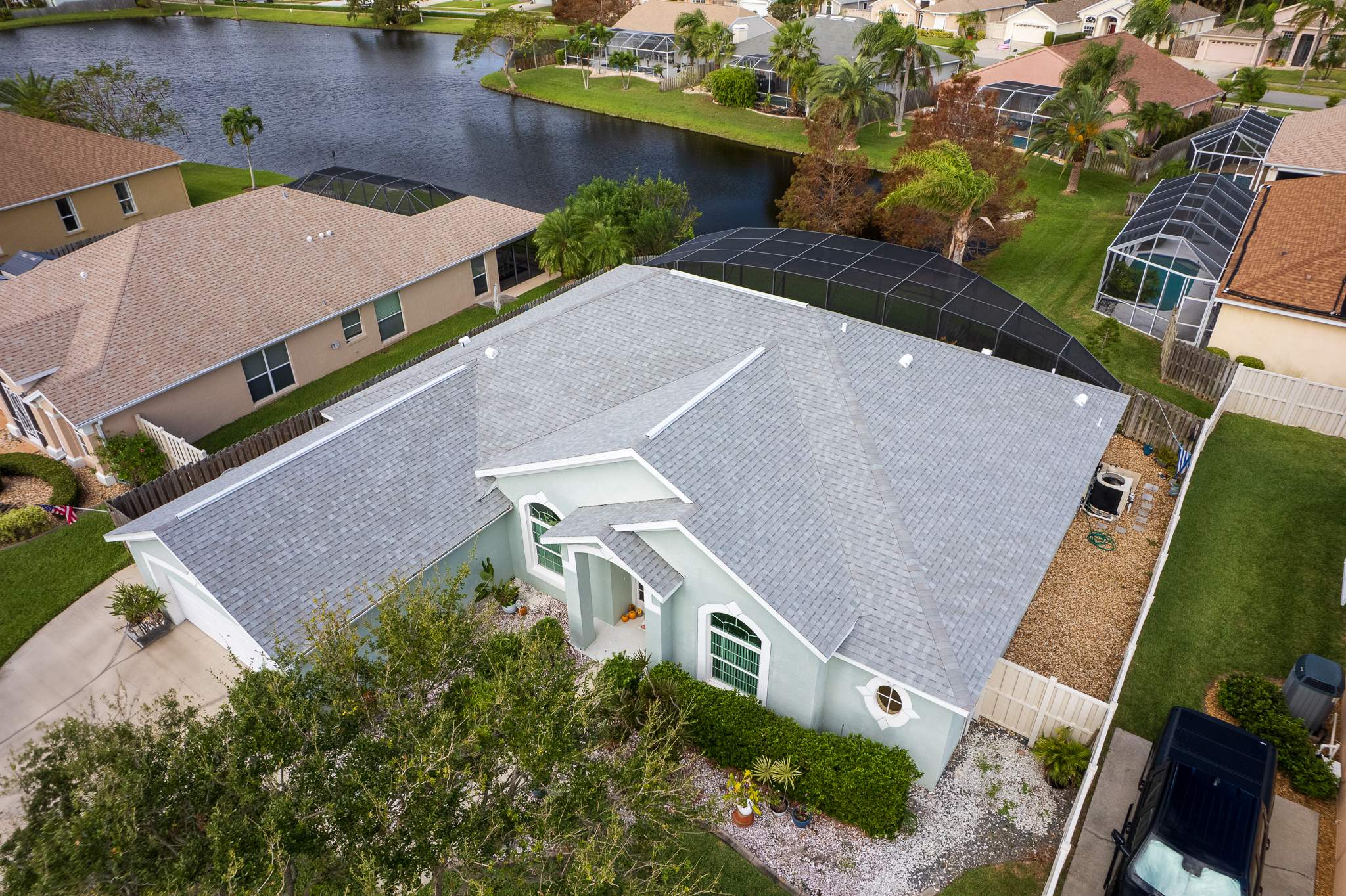 Full Roof Replacement and Decking Repair in Merritt Island by Wiedmann Construction & Roofing