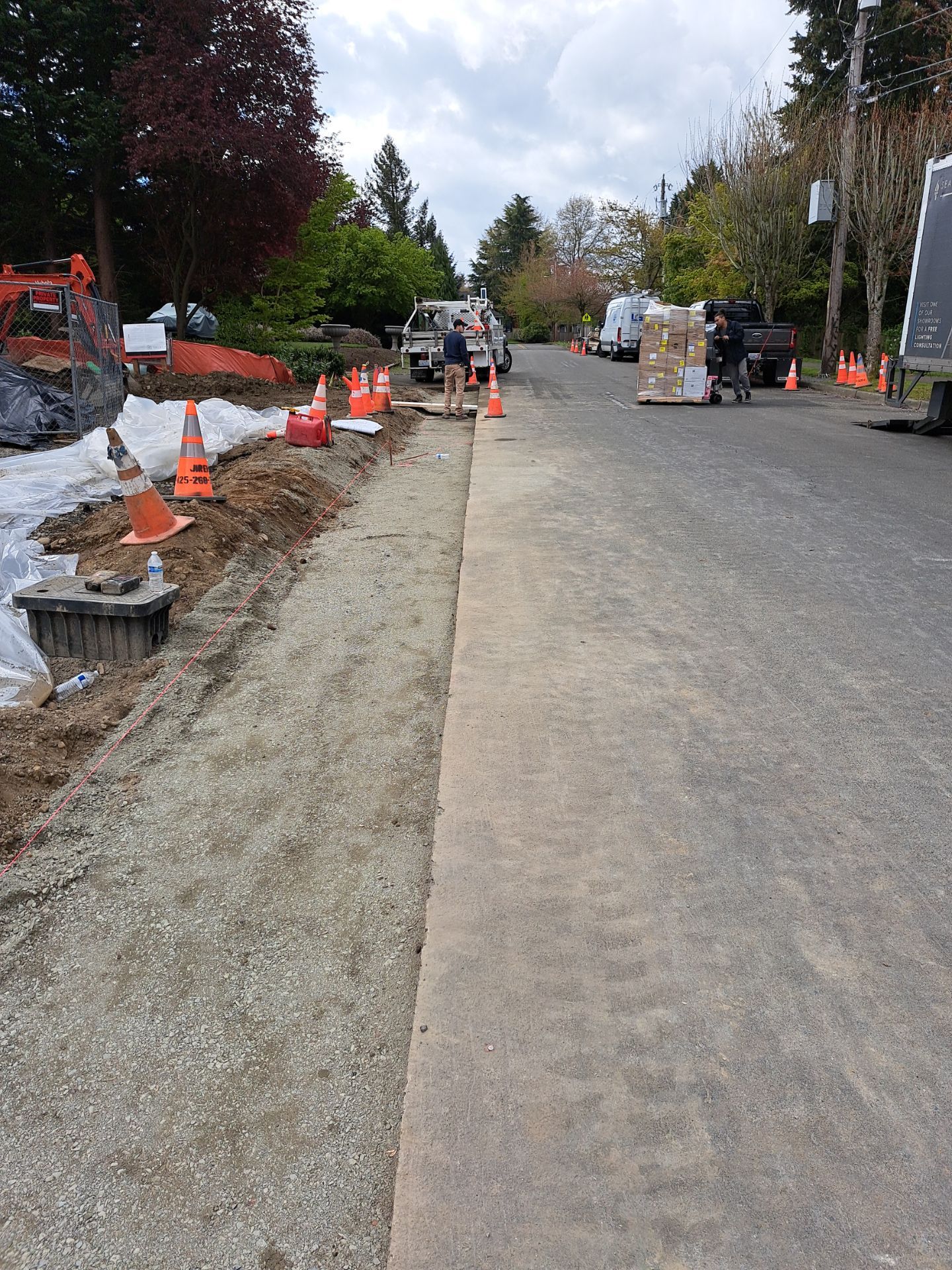Thomas Custom Homes Development  by Jireh Asphalt & Concrete Inc 