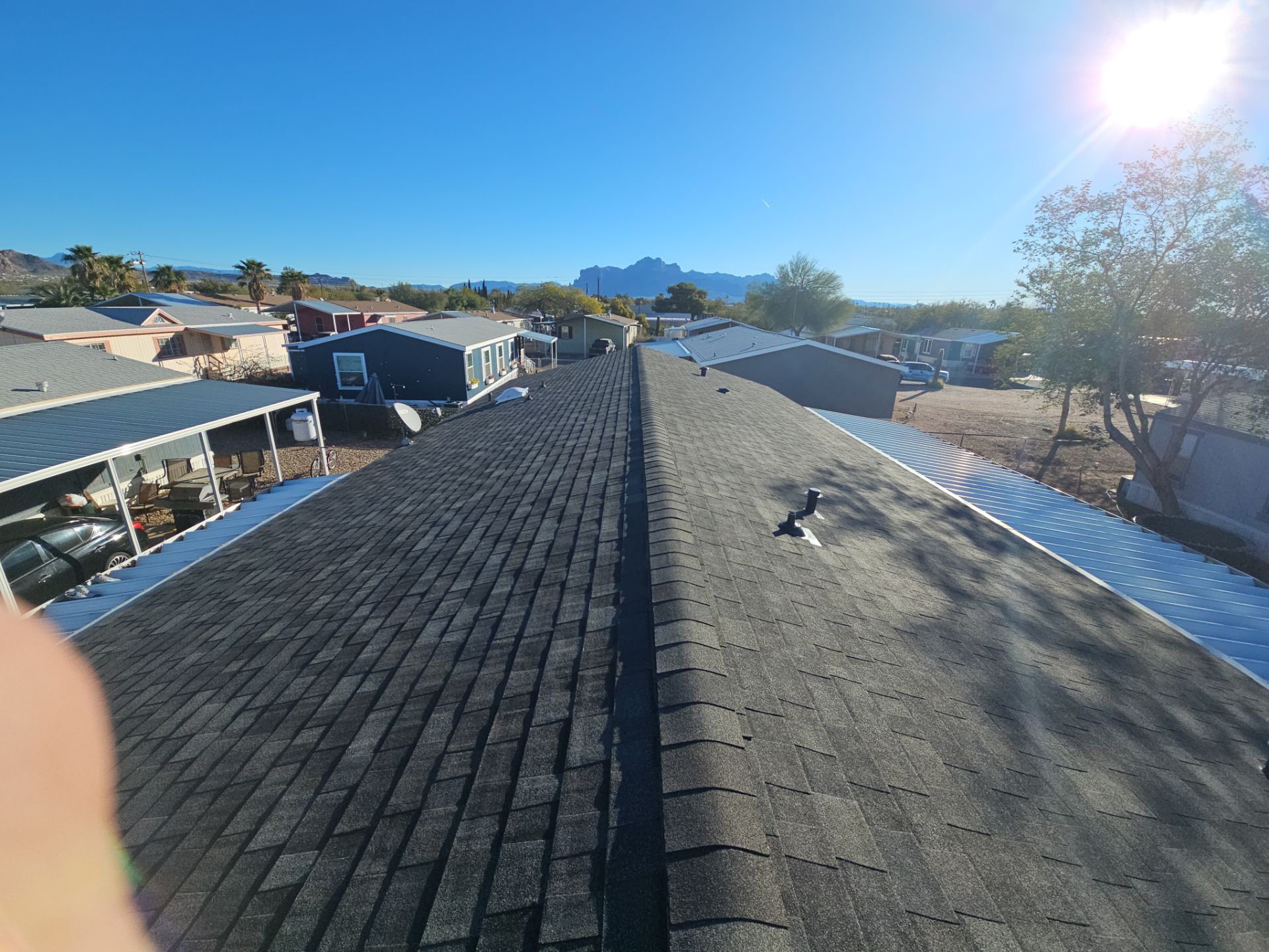 Residential Roofing Installation using Malarkey Shingles by Weather-Tite Exteriors LLC