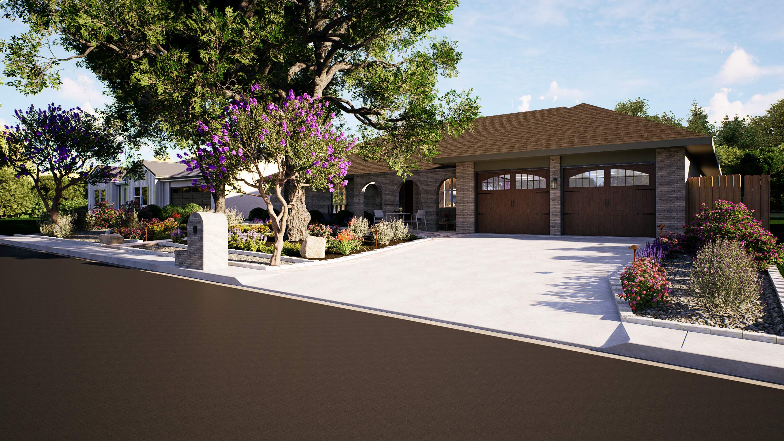 3D Design Render, San Antonio TX by Hole In One Lawns, LLC