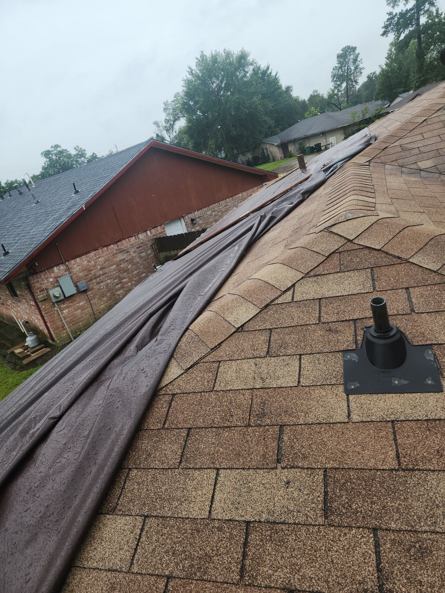 Residential Roofing Repair using Owen's Corning Duration (Lifetime) Shingles by Roof Repair Company