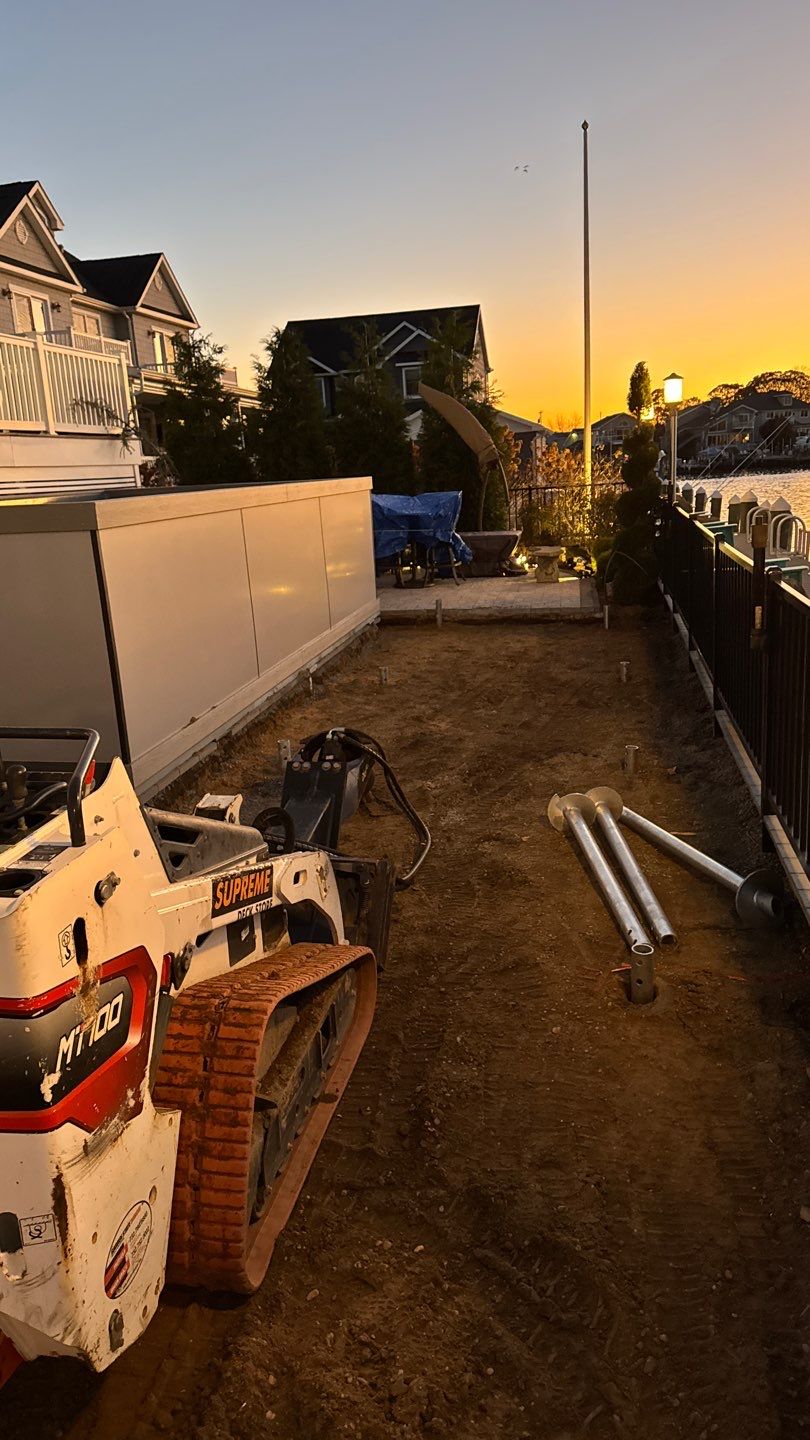 New Deck using Deckorators Venture - Color Saltwater by deck guardian