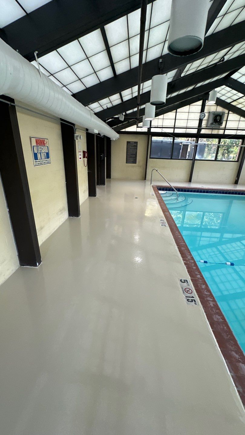 Hotel Pool Deck Project in Independence by Floors in a Day, Inc