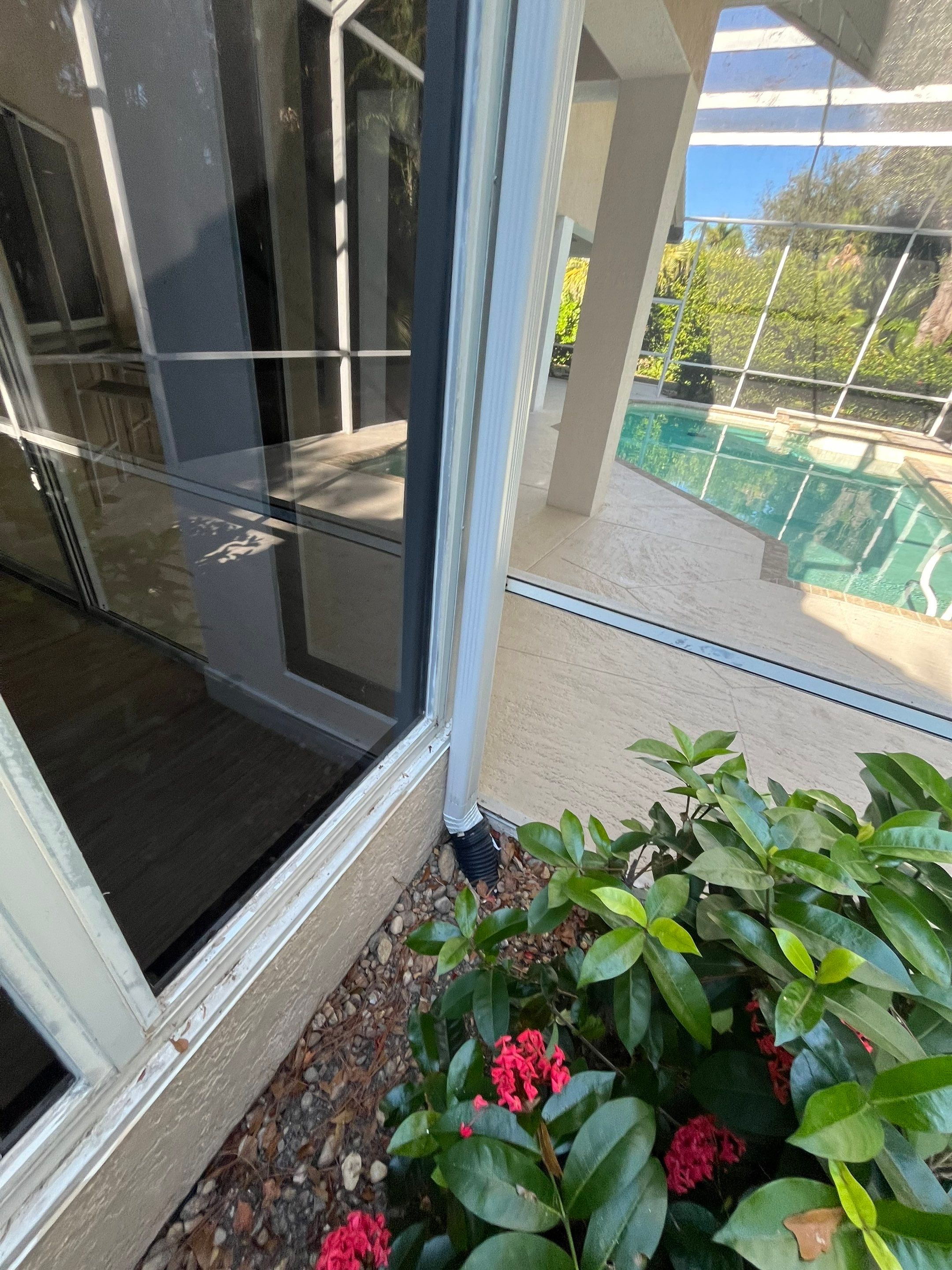 K-Style Seamless Gutter Installation using 6 Inch Seamless Gutters in Bonita Spring FL by Gutter Professors