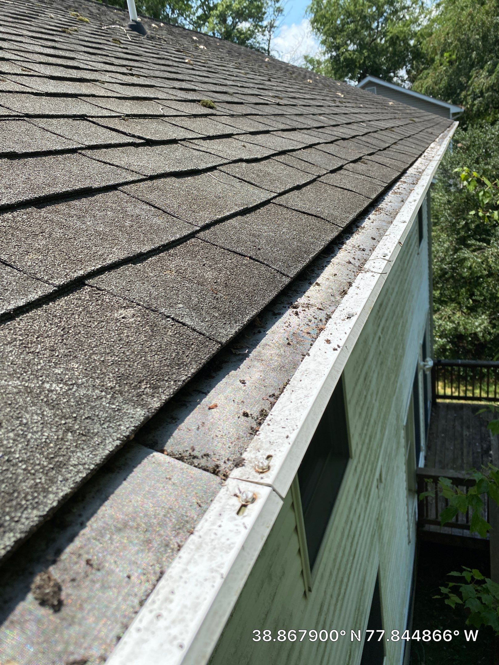 Marshall Roofing Project - Landmark Pro Max Def Pewterwood Designer Shingles by RM Banning, Inc.